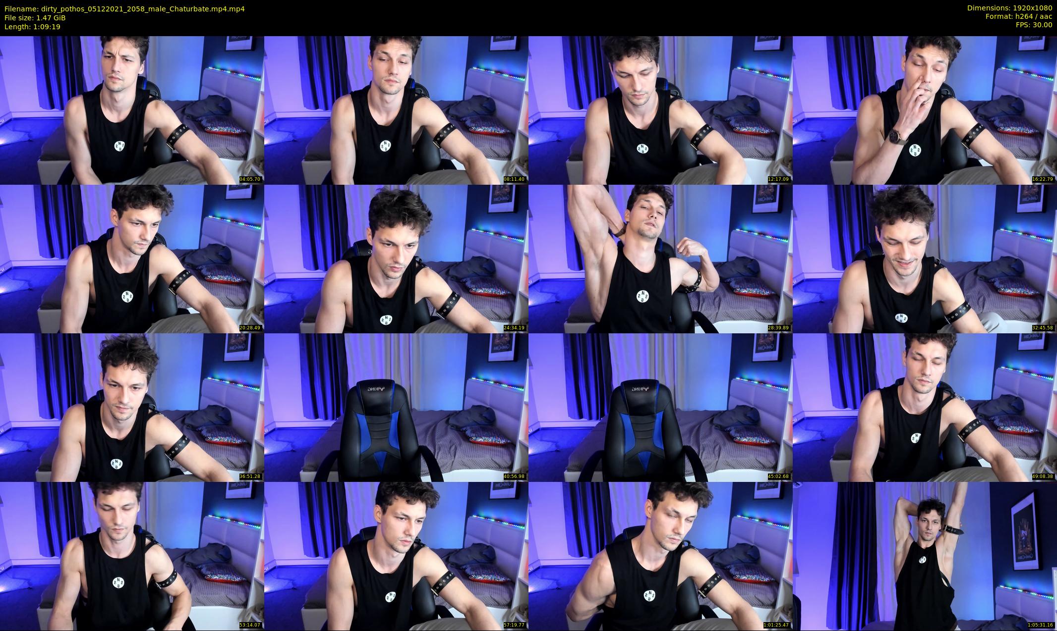 dirty_pothos — 70 minute Chaturbate male cam show recording, 1080p, Dec 5, 2021