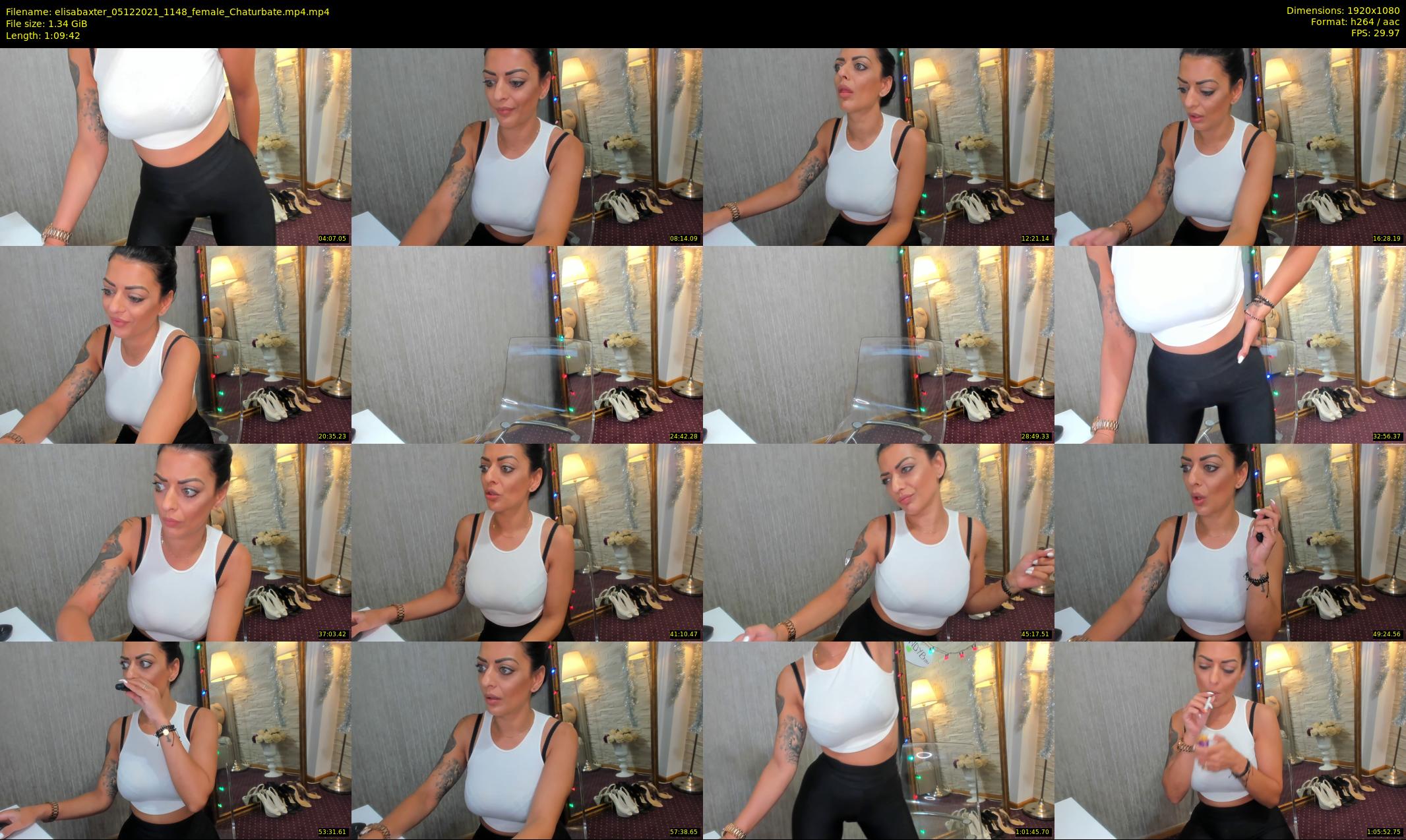 elisabaxter — 70 minute Chaturbate female cam show recording, 1080p, Dec 5, 2021