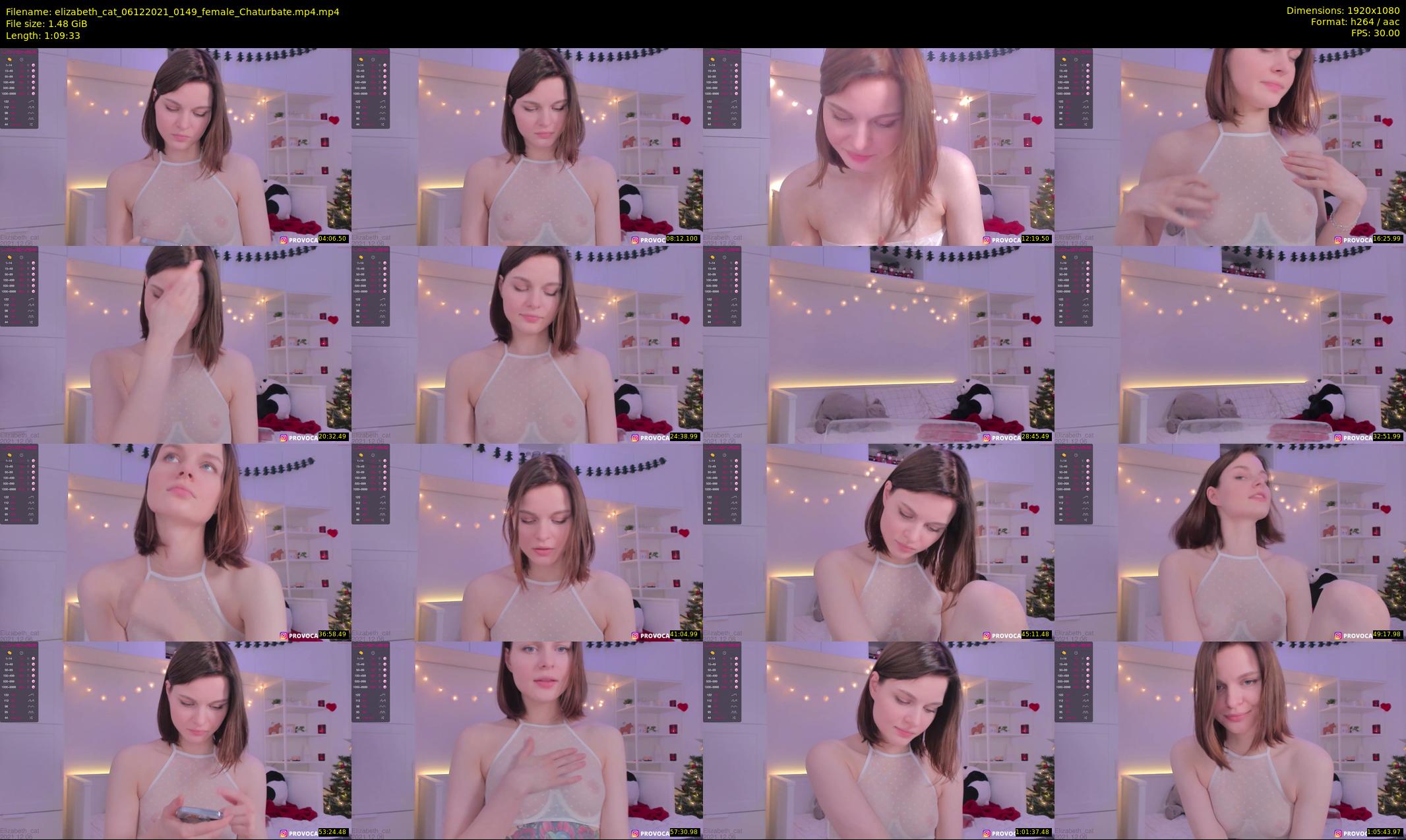 elizabeth_cat — 70 minute Chaturbate female cam show recording, 1080p, Dec 6, 2021