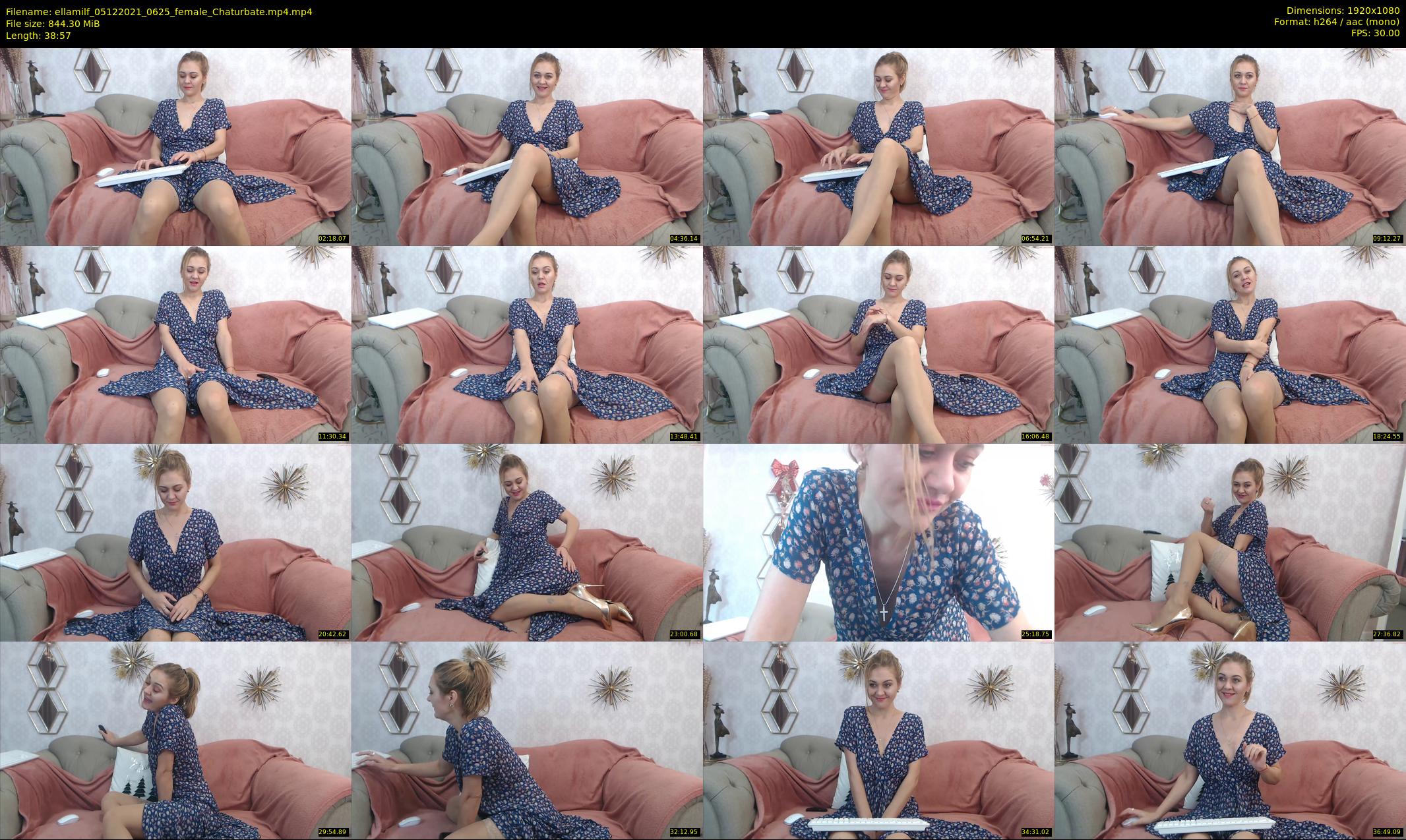 ellamilf — 39 minute Chaturbate female cam show recording, 1080p, Dec 5, 2021