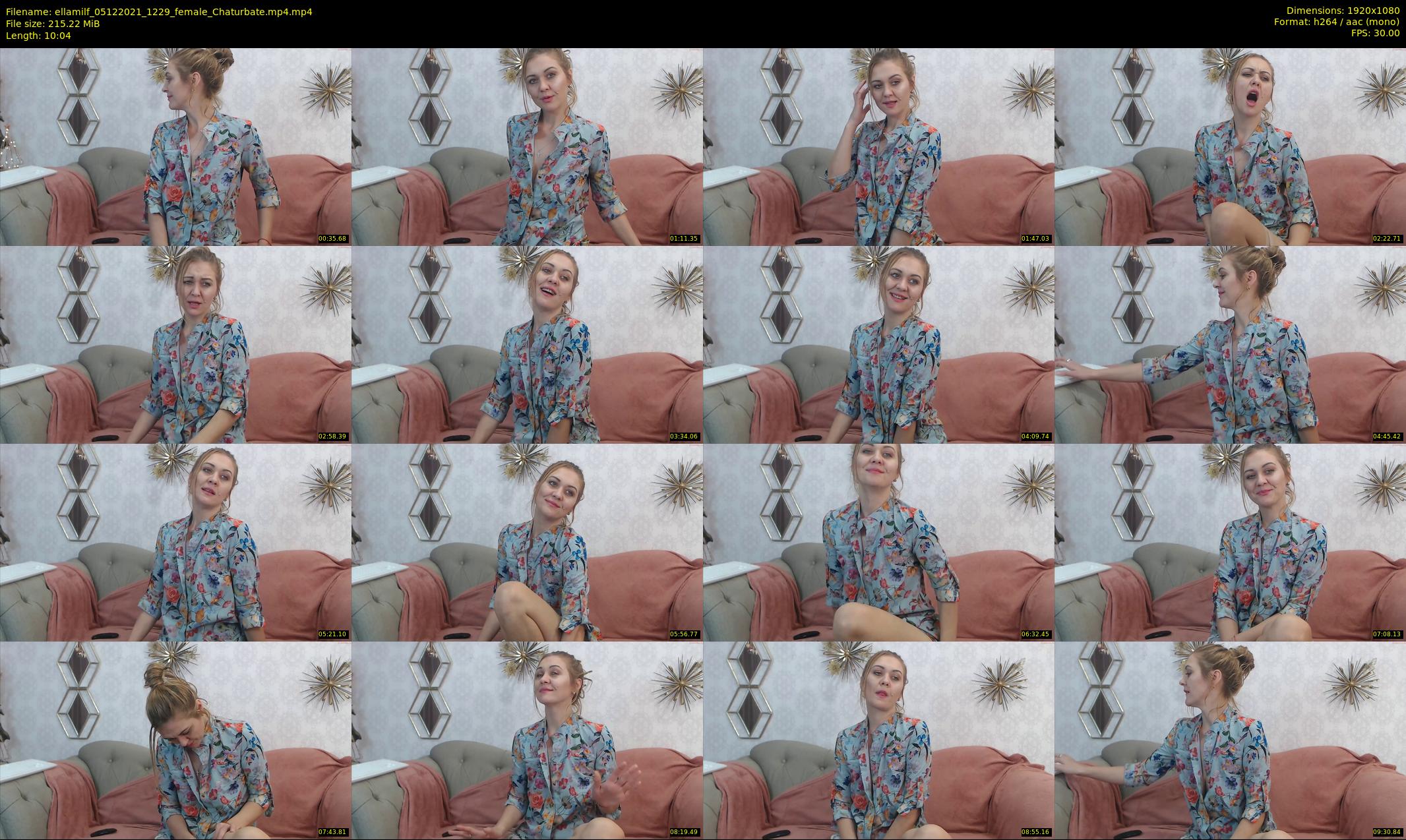 ellamilf — 11 minute Chaturbate female cam show recording, 1080p, Dec 5, 2021