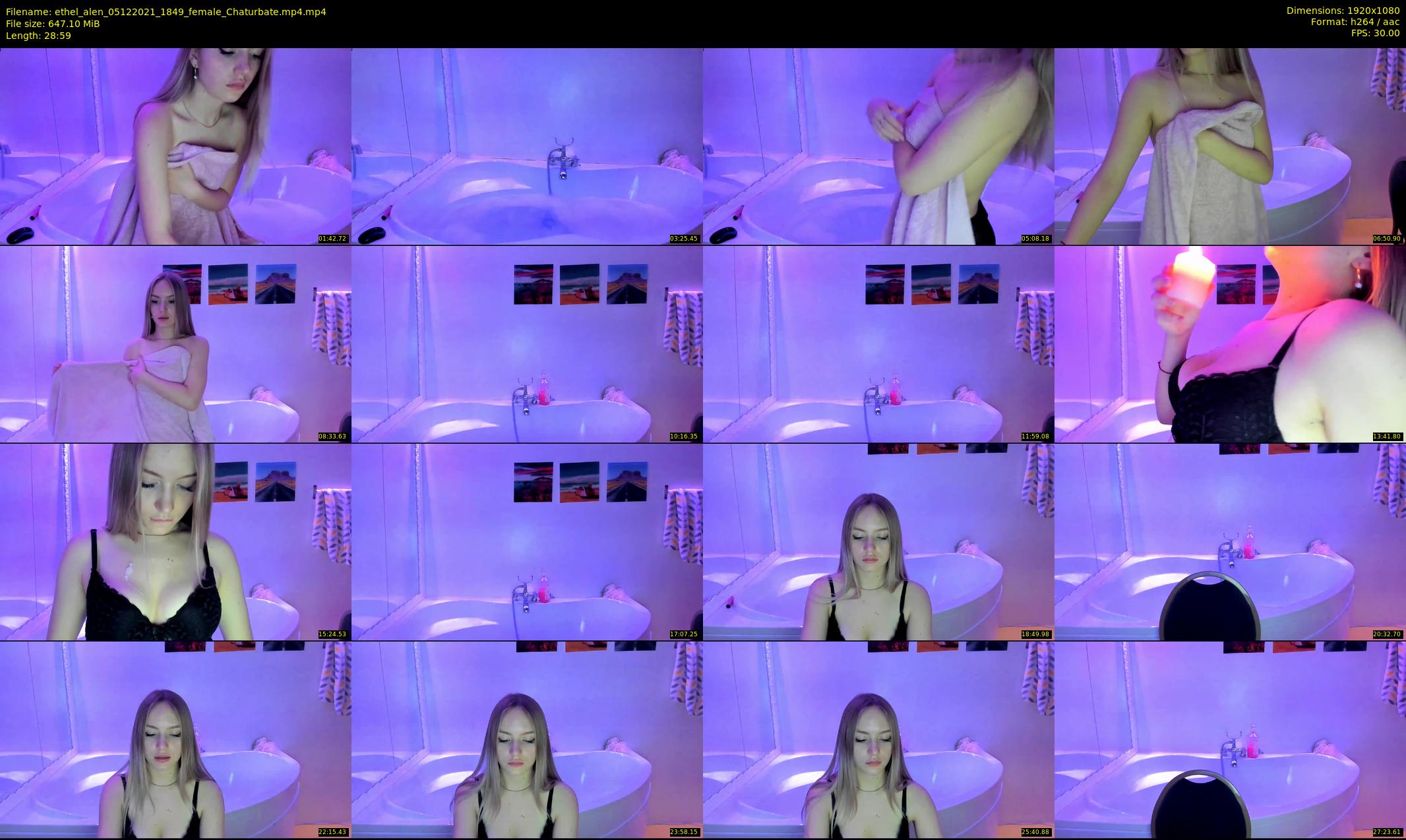 ethel_alen — 29 minute Chaturbate female cam show recording, 1080p, Dec 5, 2021