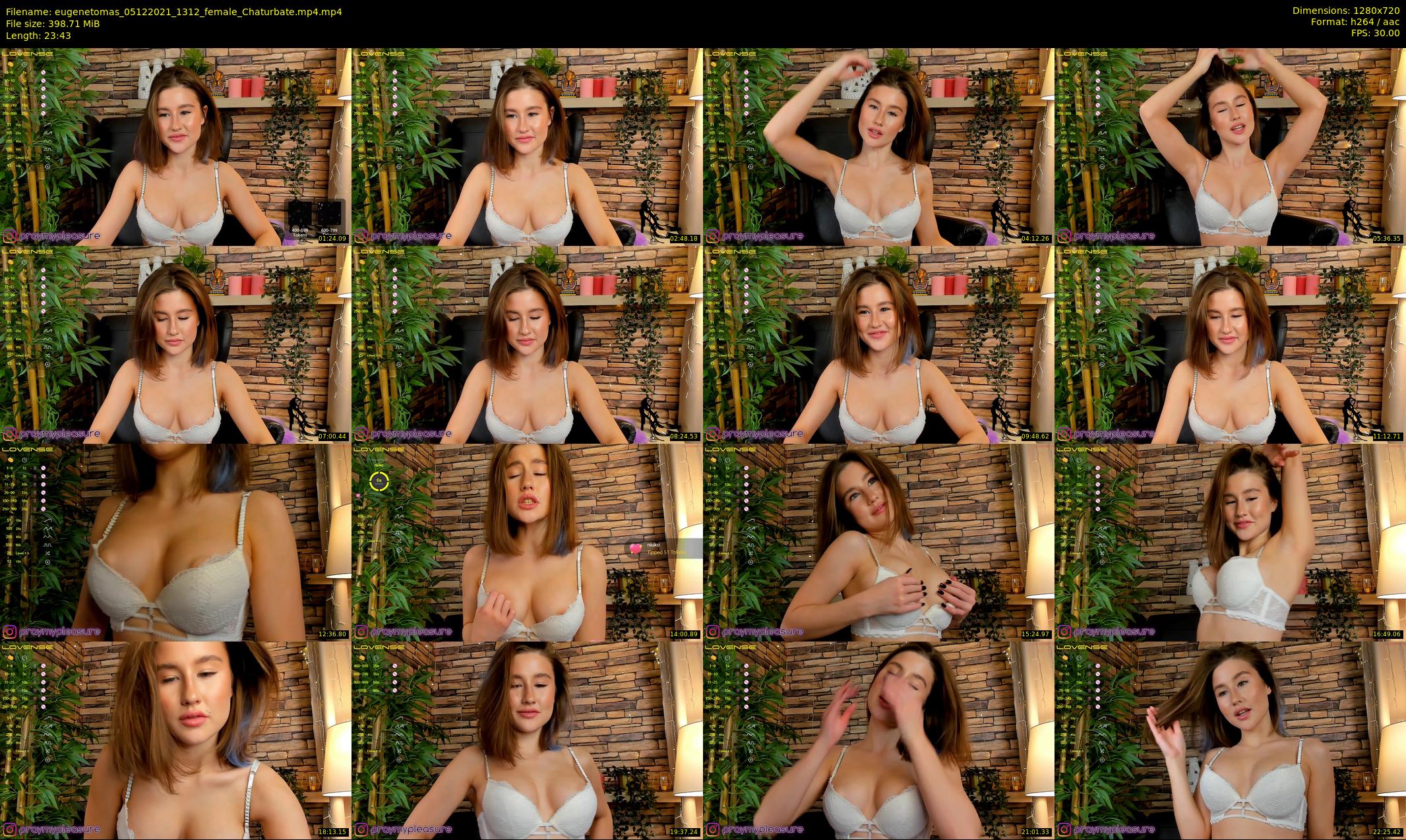 eugenetomas — 24 minute Chaturbate couple cam show recording, 720p, Dec 5, 2021