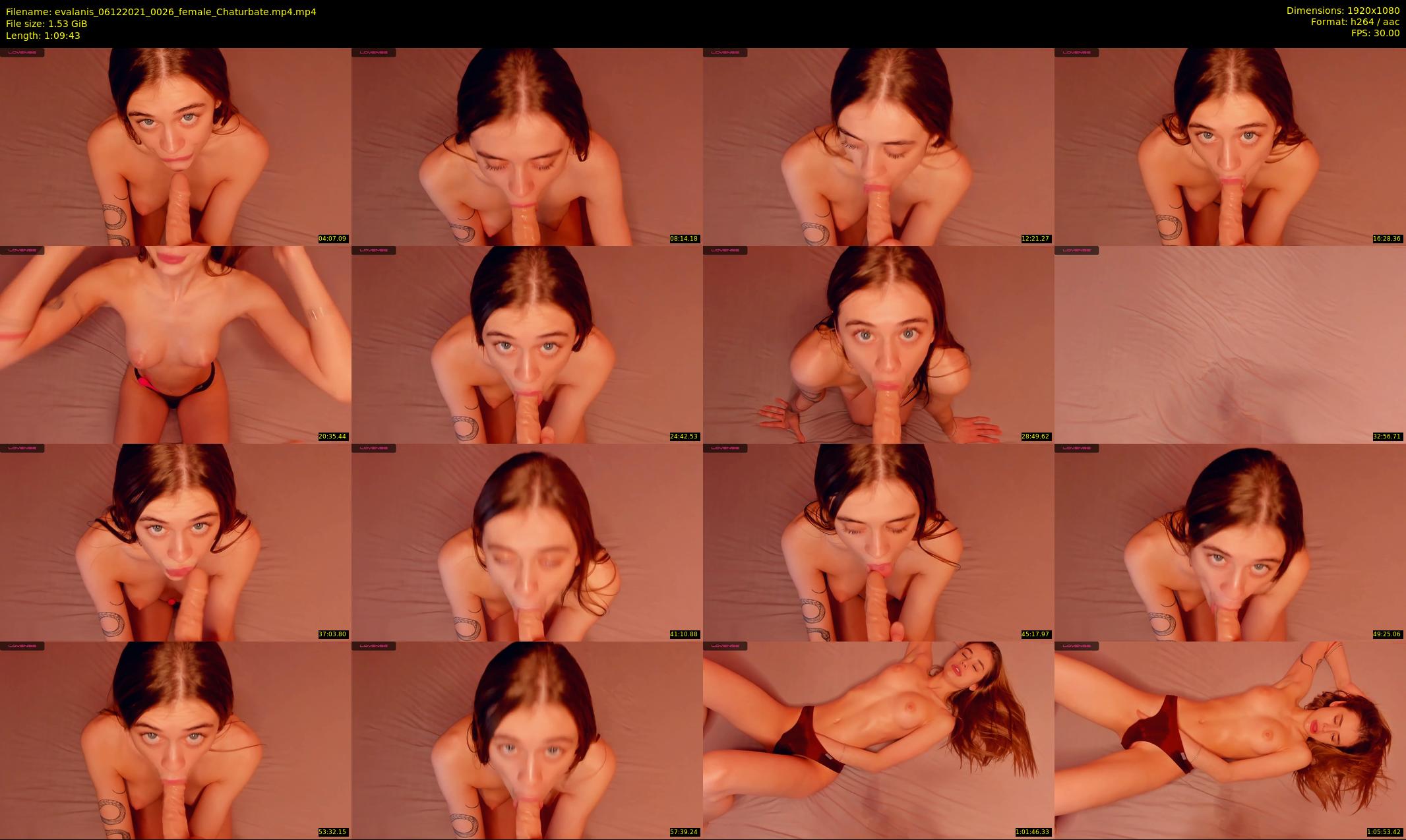 evalanis — 70 minute Chaturbate couple cam show recording, 1080p, Dec 6, 2021