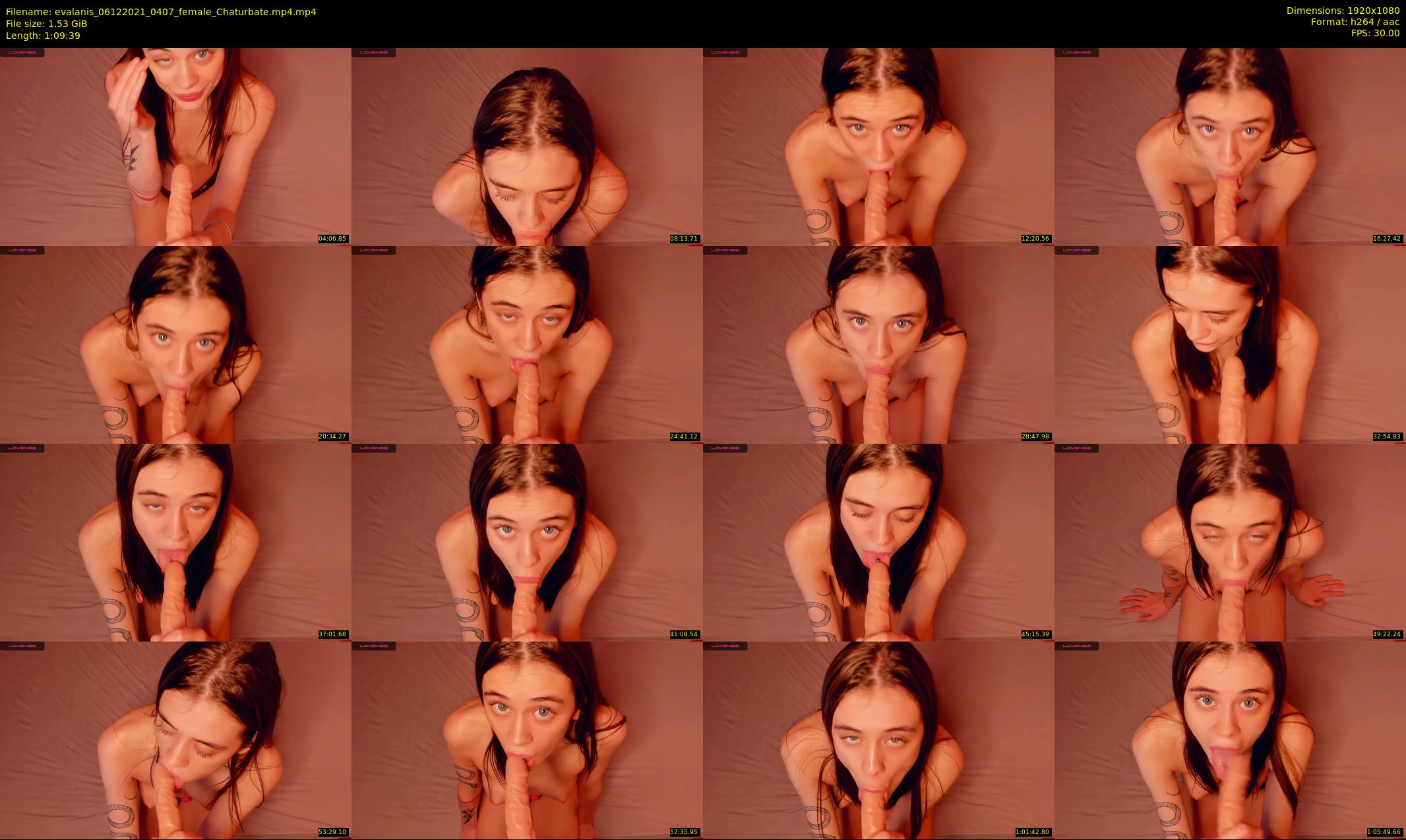 evalanis — 70 minute Chaturbate couple cam show recording, 1080p, Dec 6, 2021