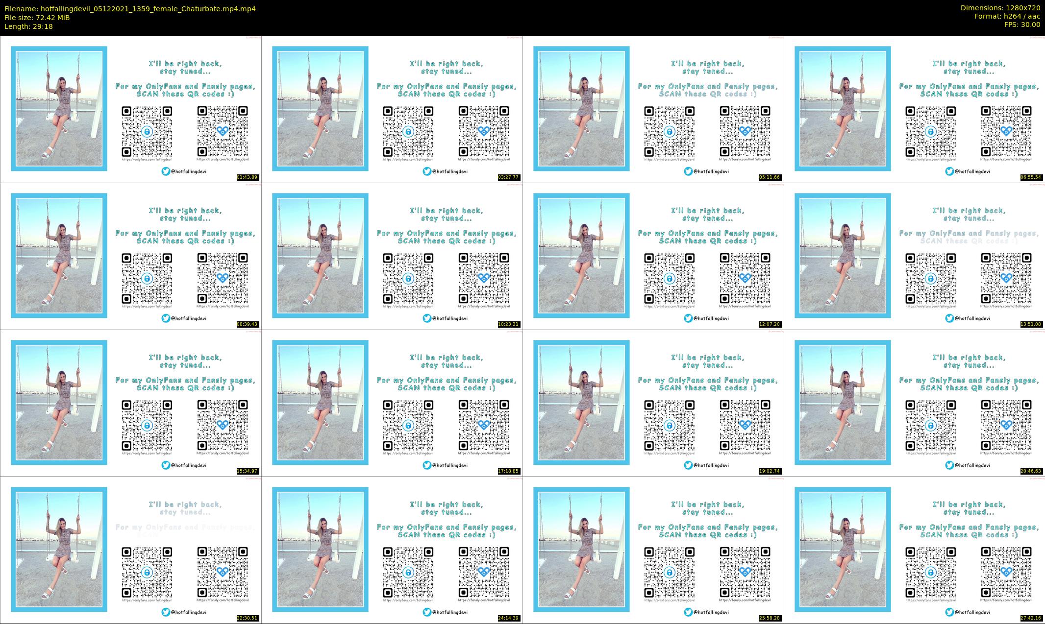 hotfallingdevil — 30 minute Chaturbate female cam show recording, 720p, Dec 5, 2021