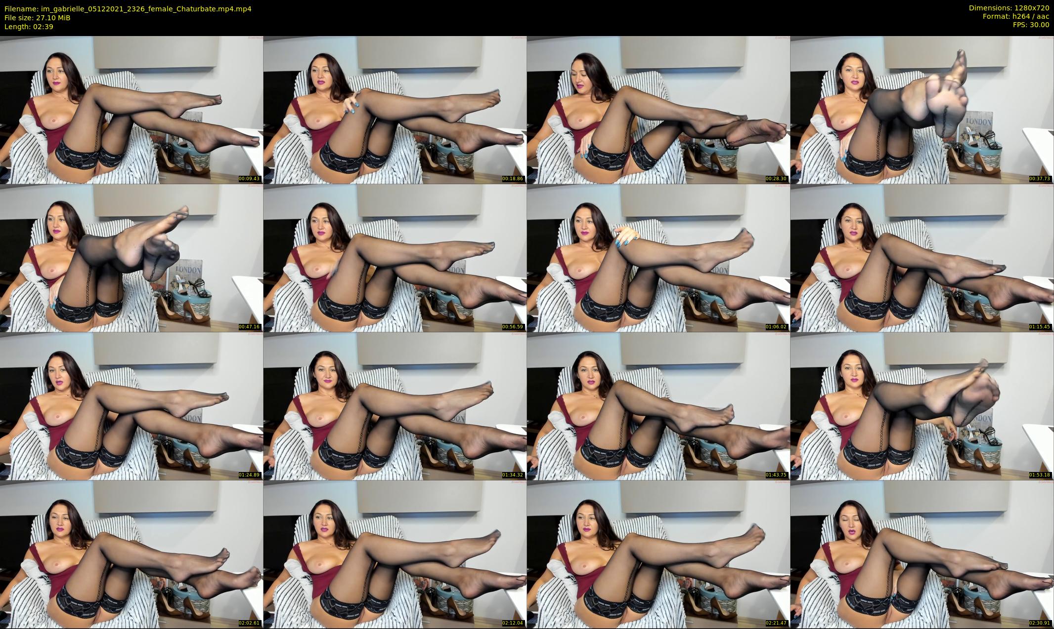 im_gabrielle — 3 minute Chaturbate female cam show recording, 720p, Dec 5, 2021