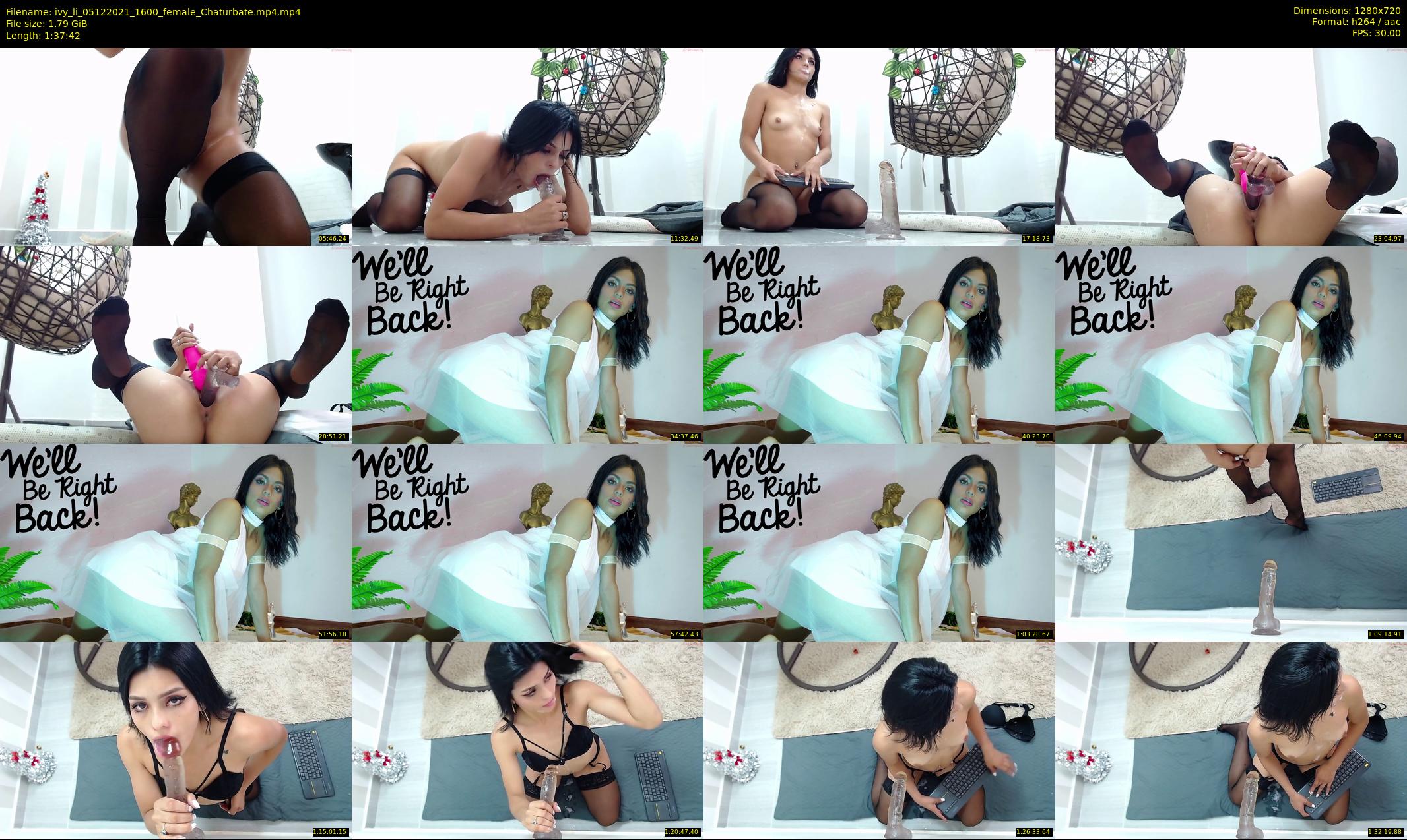 ivy_li — 98 minute Chaturbate female cam show recording, 720p, Dec 5, 2021