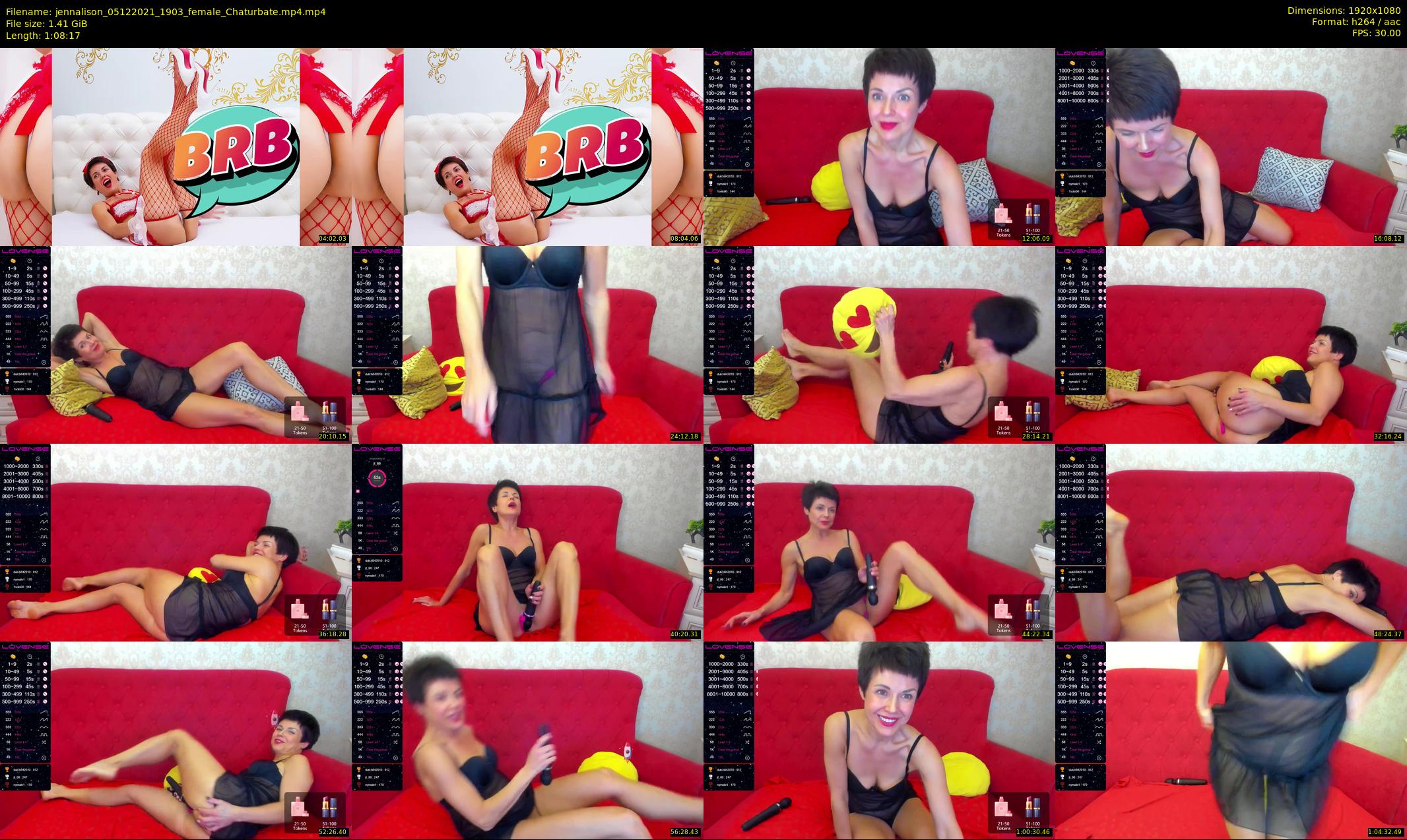 jennalison — 69 minute Chaturbate female cam show recording, 1080p, Dec 5, 2021
