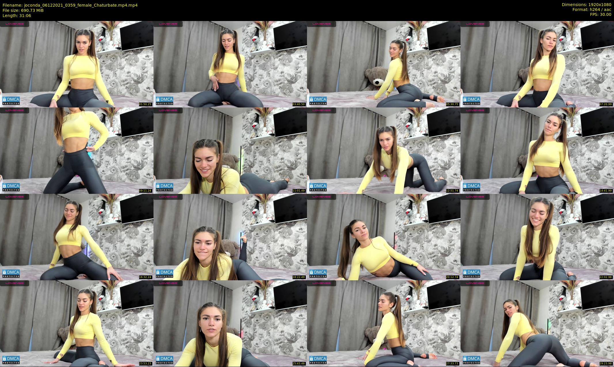 joconda — 32 minute Chaturbate female cam show recording, 1080p, Dec 6, 2021