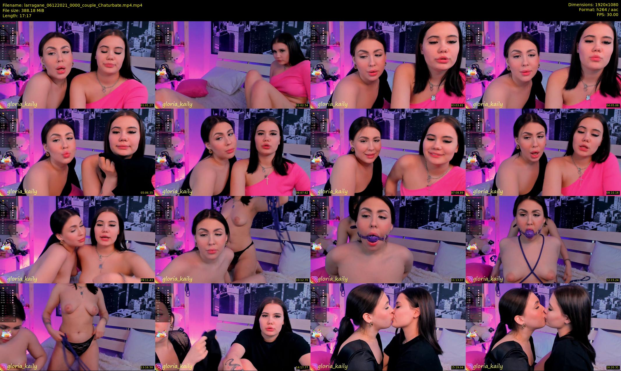 larragane — 18 minute Chaturbate couple cam show recording, 1080p, Dec 6, 2021