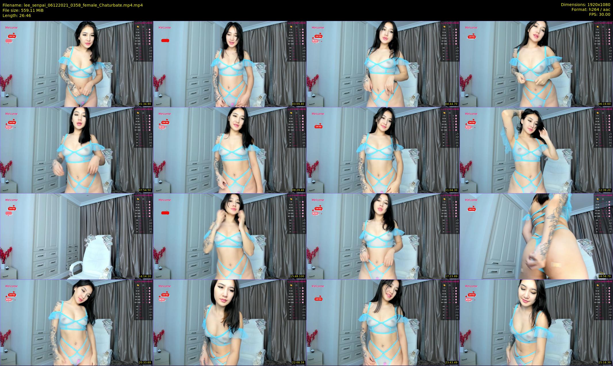 lee_senpai — 27 minute Chaturbate female cam show recording, 1080p, Dec 6, 2021