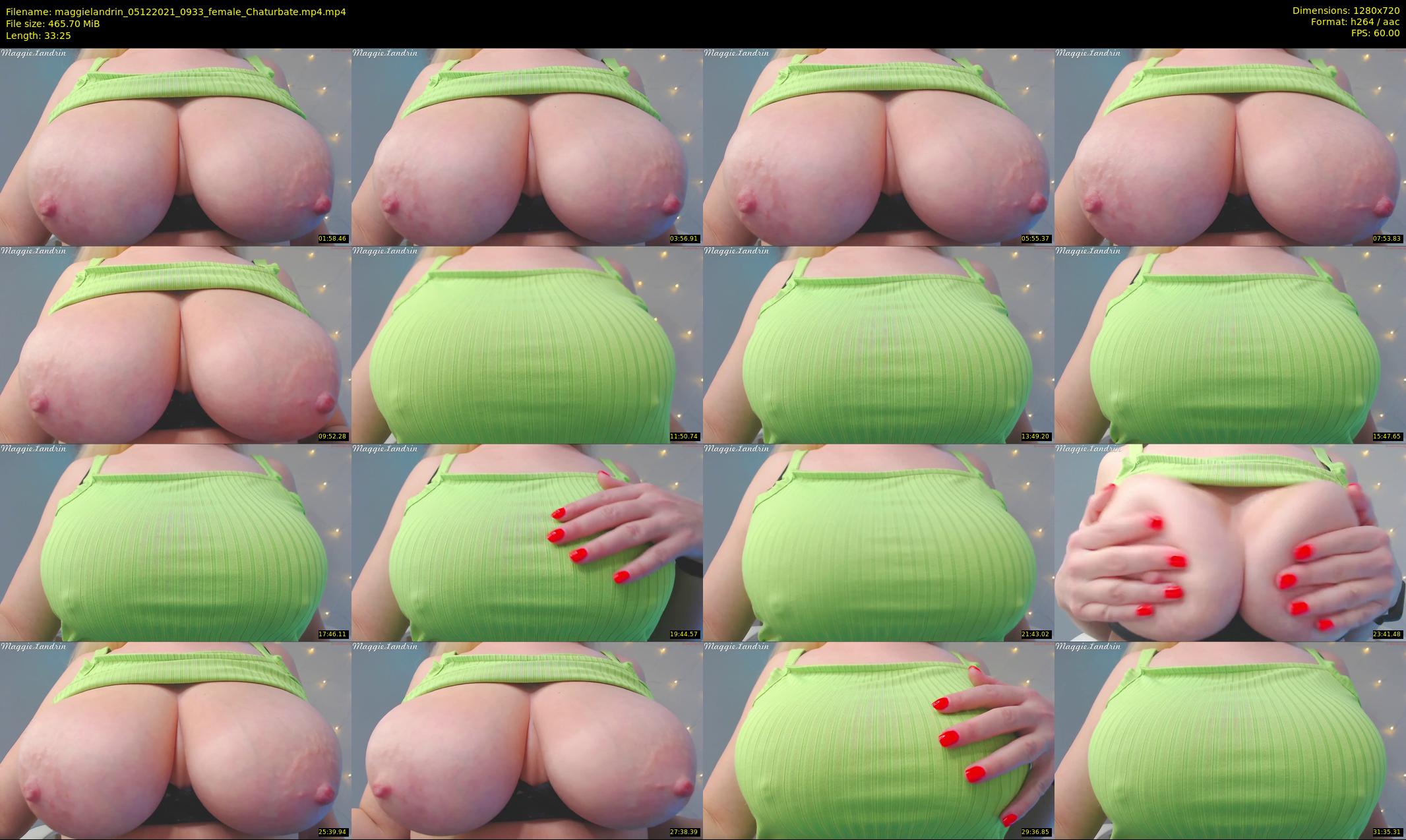 maggielandrin — 34 minute Chaturbate female cam show recording, 720p, Dec 5, 2021