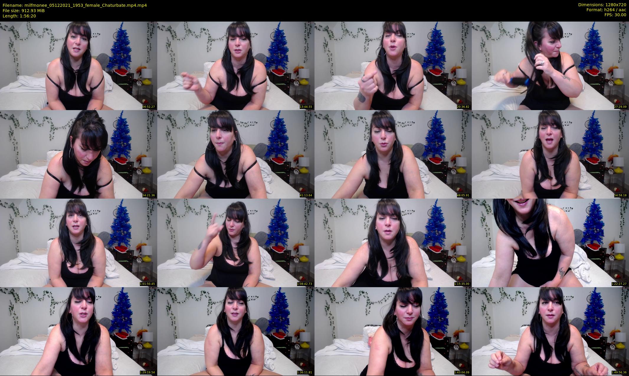 milfmonee — 117 minute Chaturbate female cam show recording, 720p, Dec 5, 2021