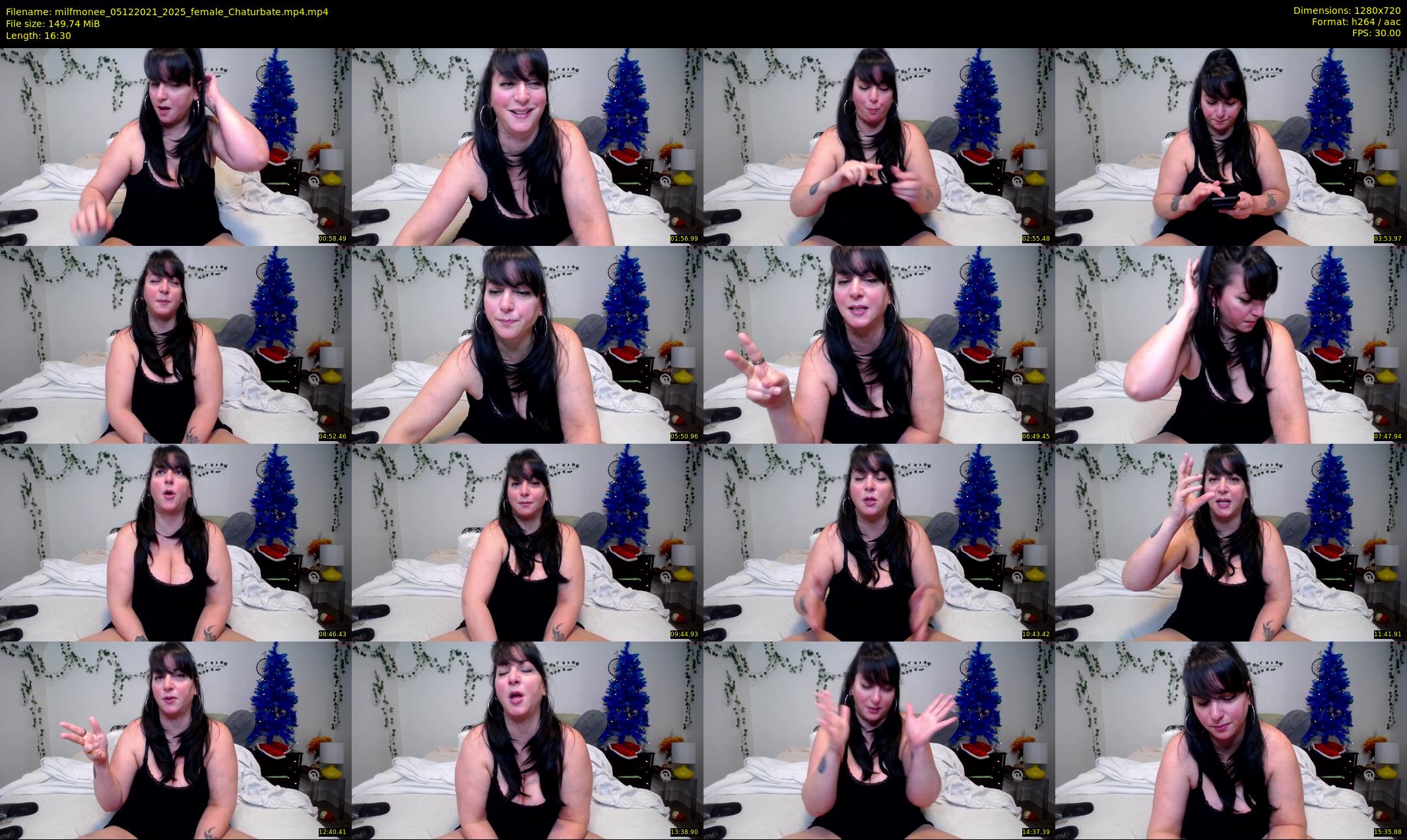 milfmonee — 17 minute Chaturbate female cam show recording, 720p, Dec 5, 2021