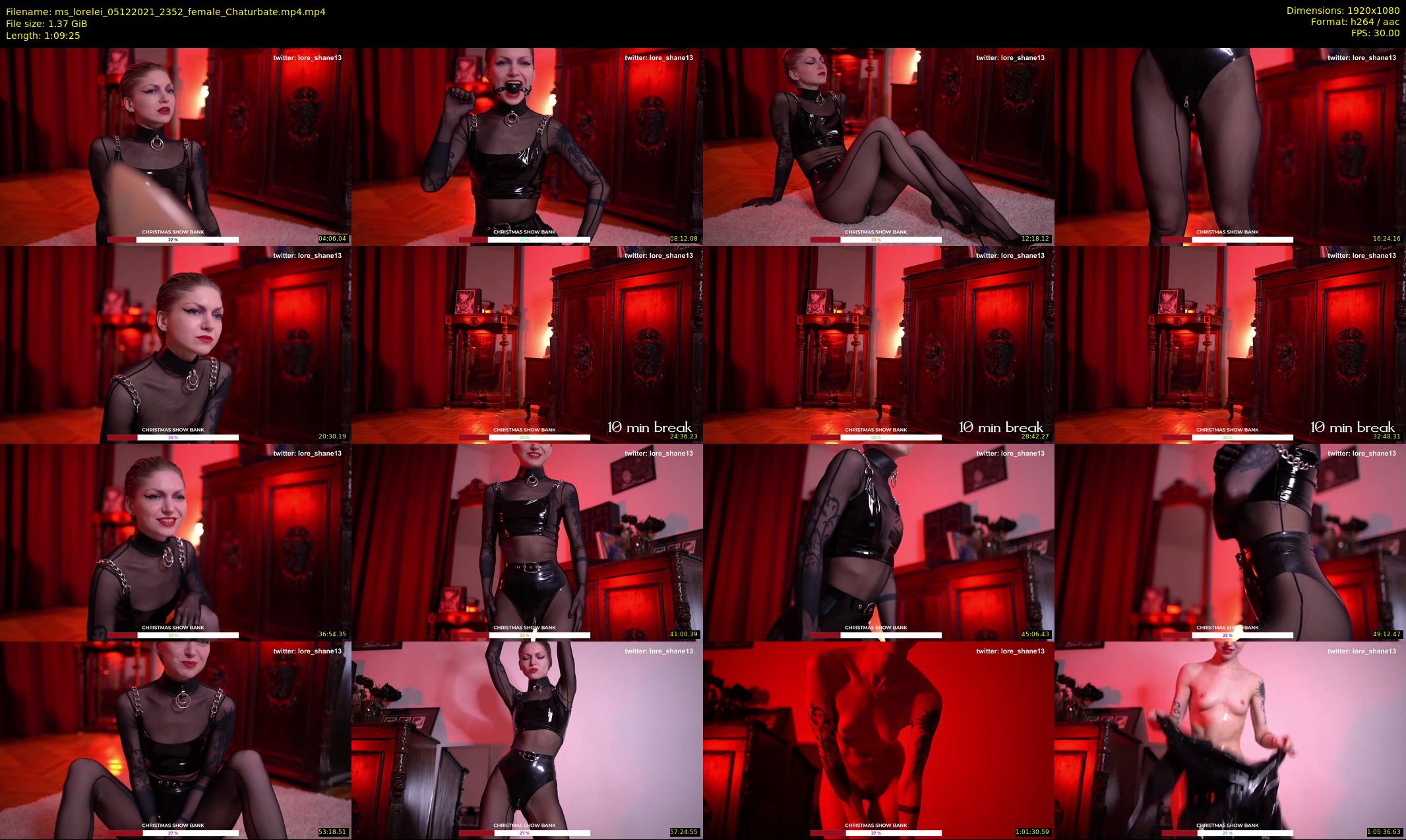 ms_lorelei — 70 minute Chaturbate female cam show recording, 1080p, Dec 5, 2021