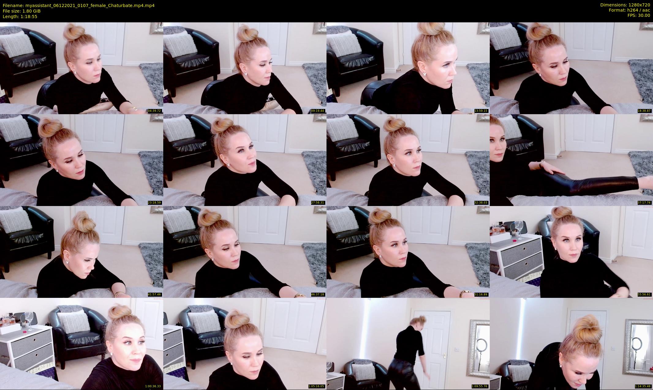 myassistant — 79 minute Chaturbate female cam show recording, 720p, Dec 6, 2021