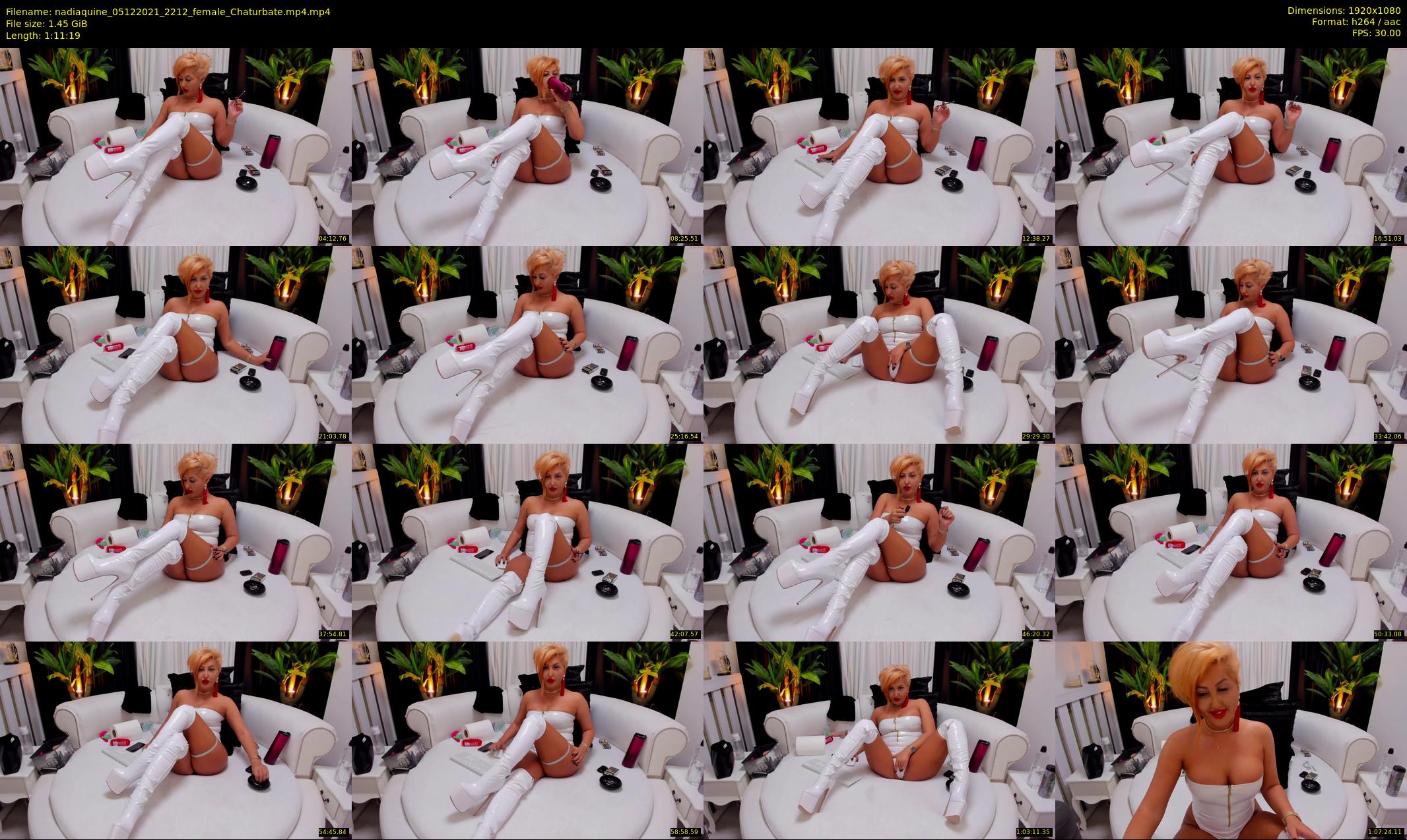 nadiaquine — 72 minute Chaturbate female cam show recording, 1080p, Dec 5, 2021