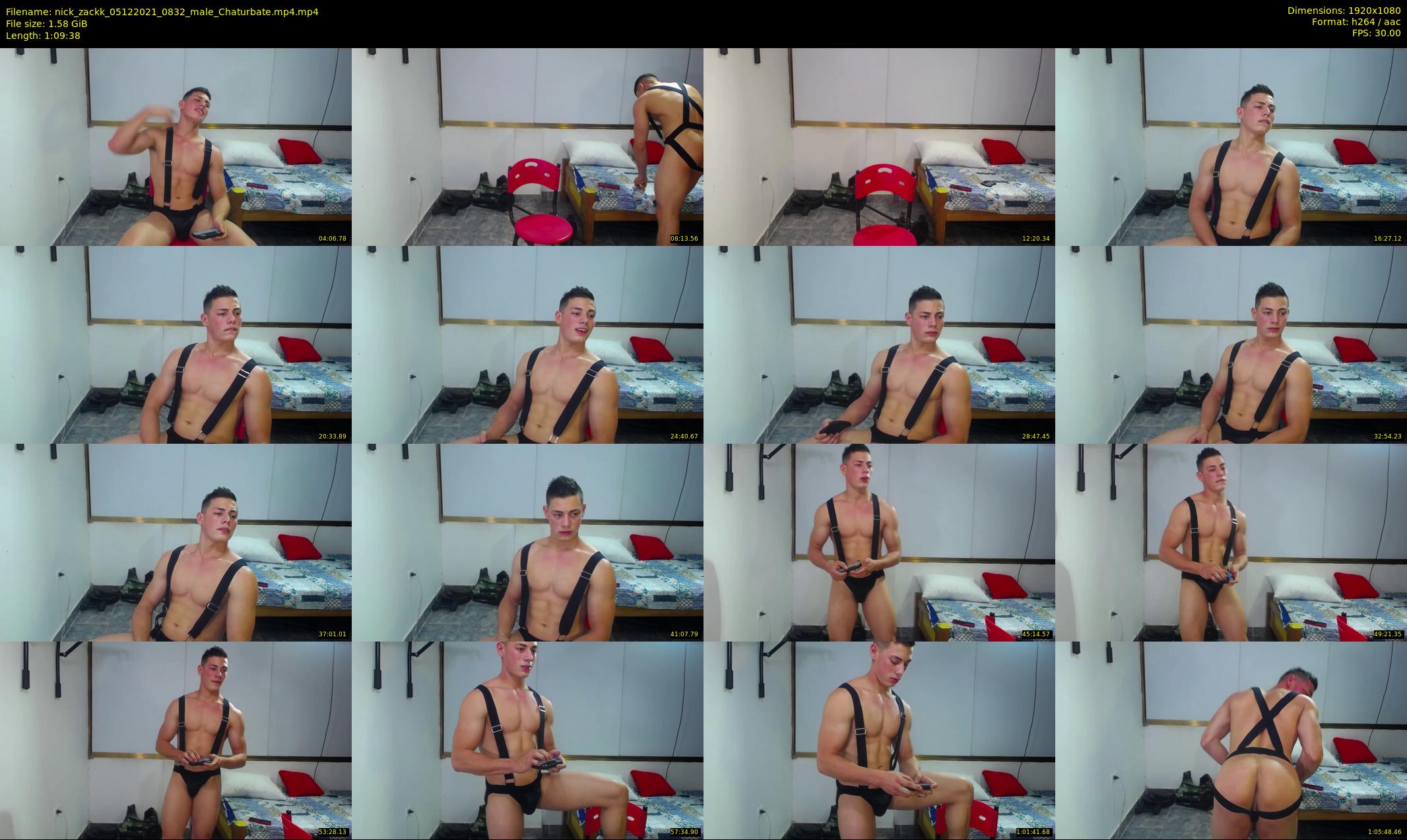 nick_zackk — 70 minute Chaturbate male cam show recording, 1080p, Dec 5, 2021