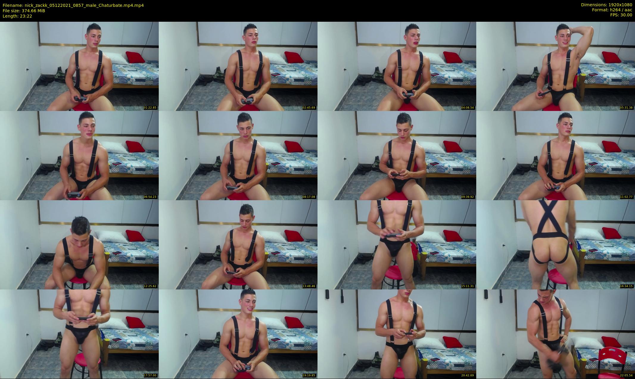 nick_zackk — 24 minute Chaturbate male cam show recording, 1080p, Dec 5, 2021