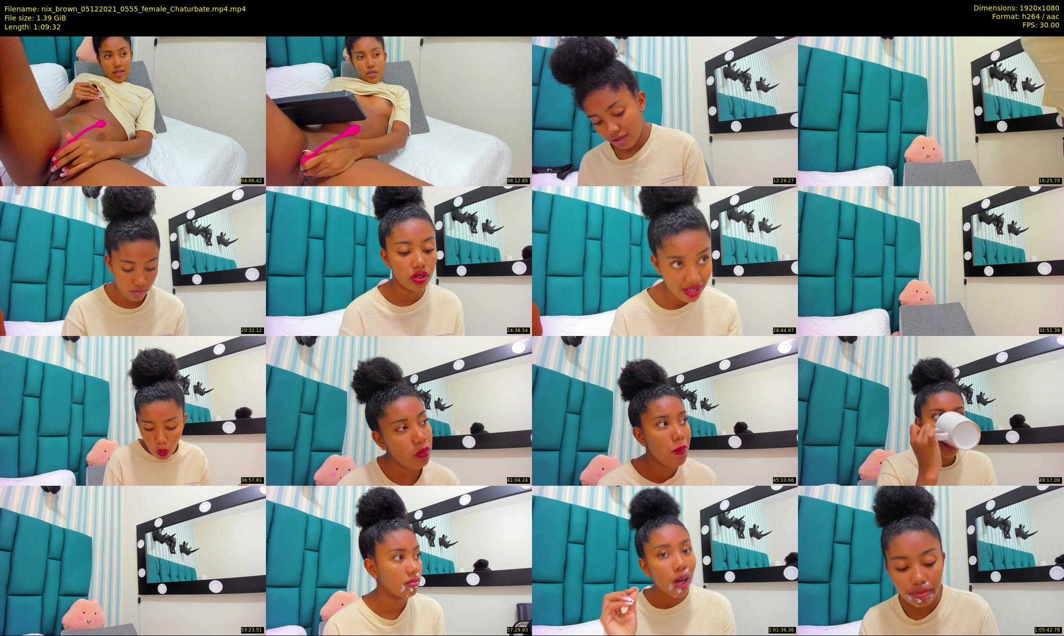 nix_brown — 70 minute Chaturbate female cam show recording, 1080p, Dec 5, 2021