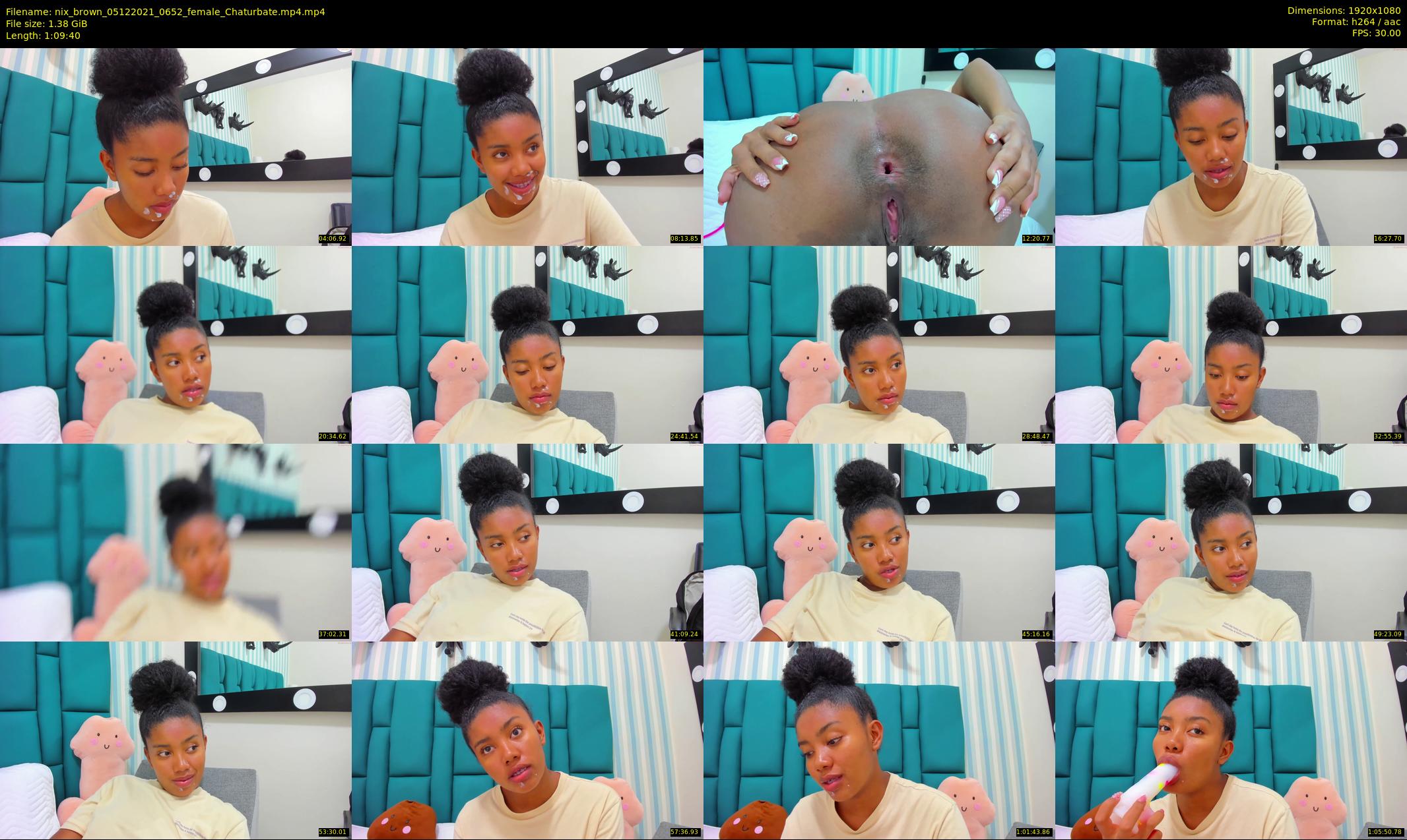 nix_brown — 70 minute Chaturbate female cam show recording, 1080p, Dec 5, 2021