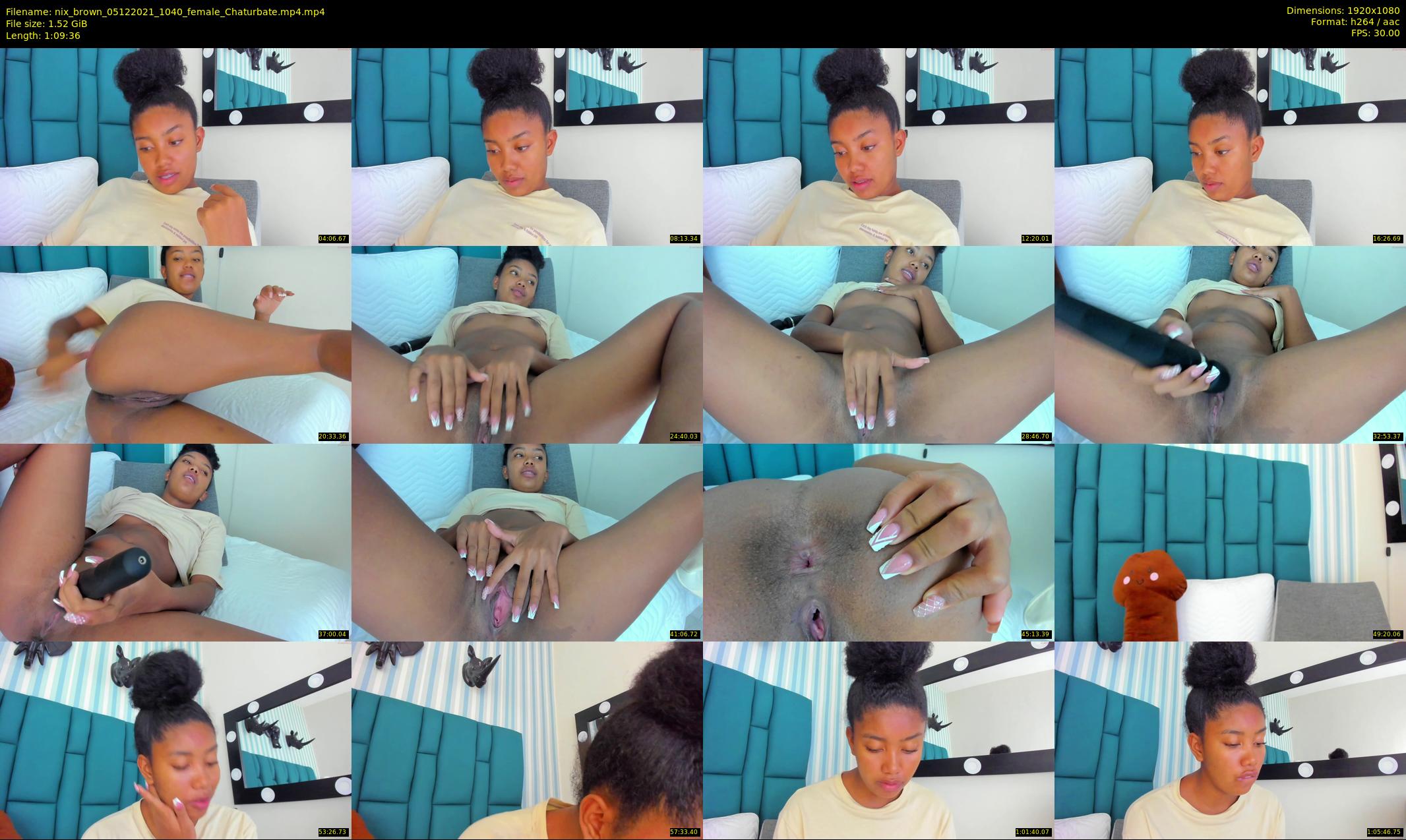 nix_brown — 70 minute Chaturbate female cam show recording, 1080p, Dec 5, 2021