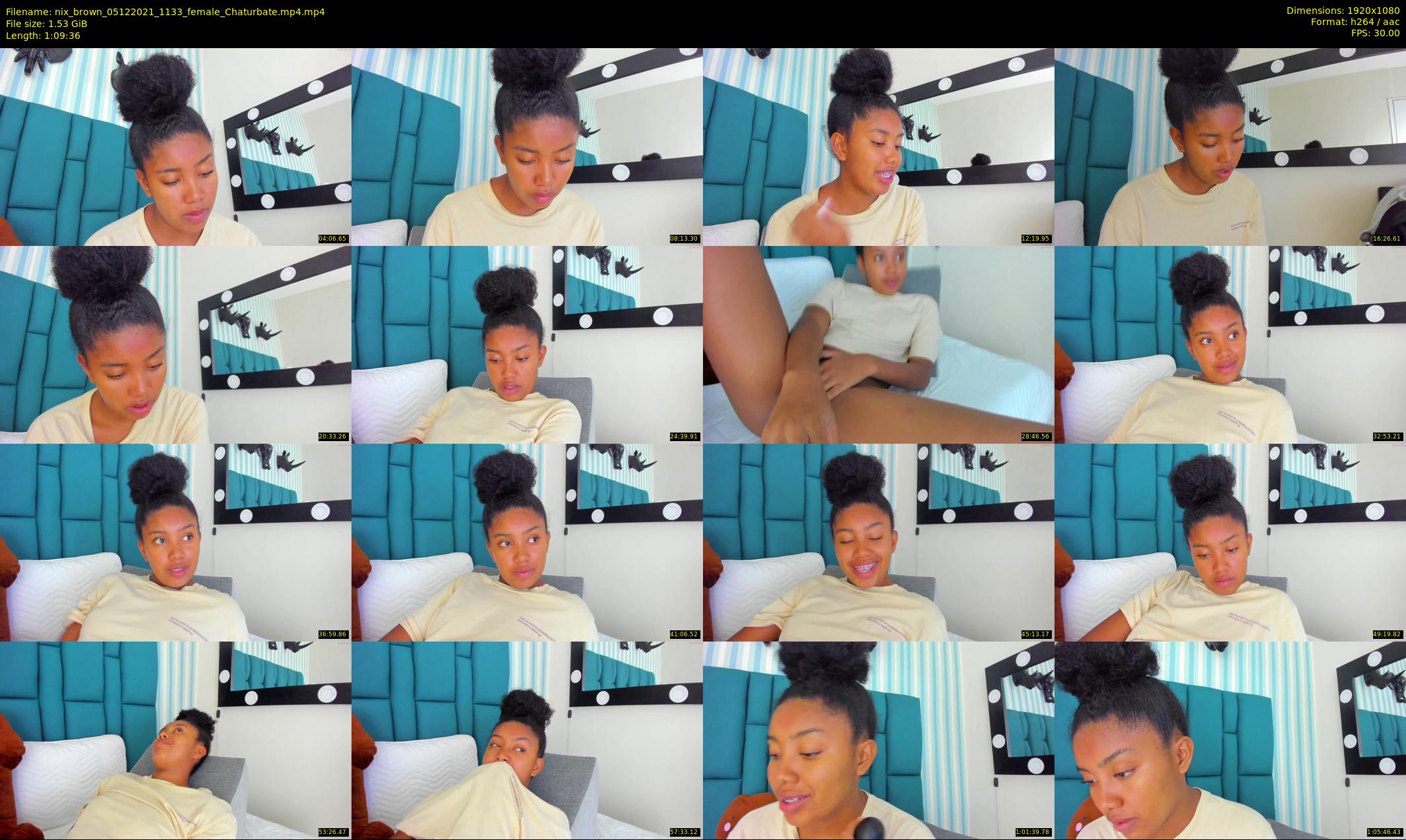 nix_brown — 70 minute Chaturbate female cam show recording, 1080p, Dec 5, 2021