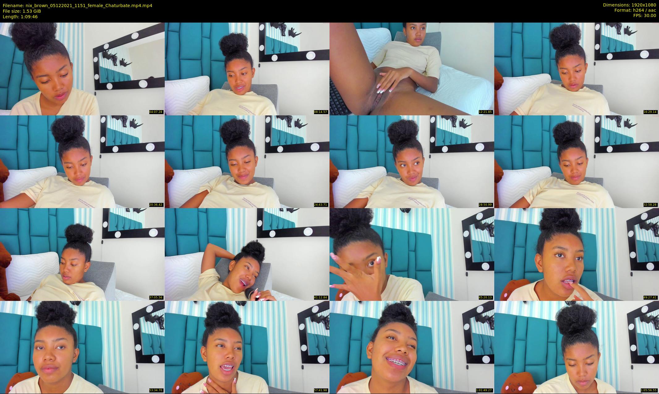 nix_brown — 70 minute Chaturbate female cam show recording, 1080p, Dec 5, 2021