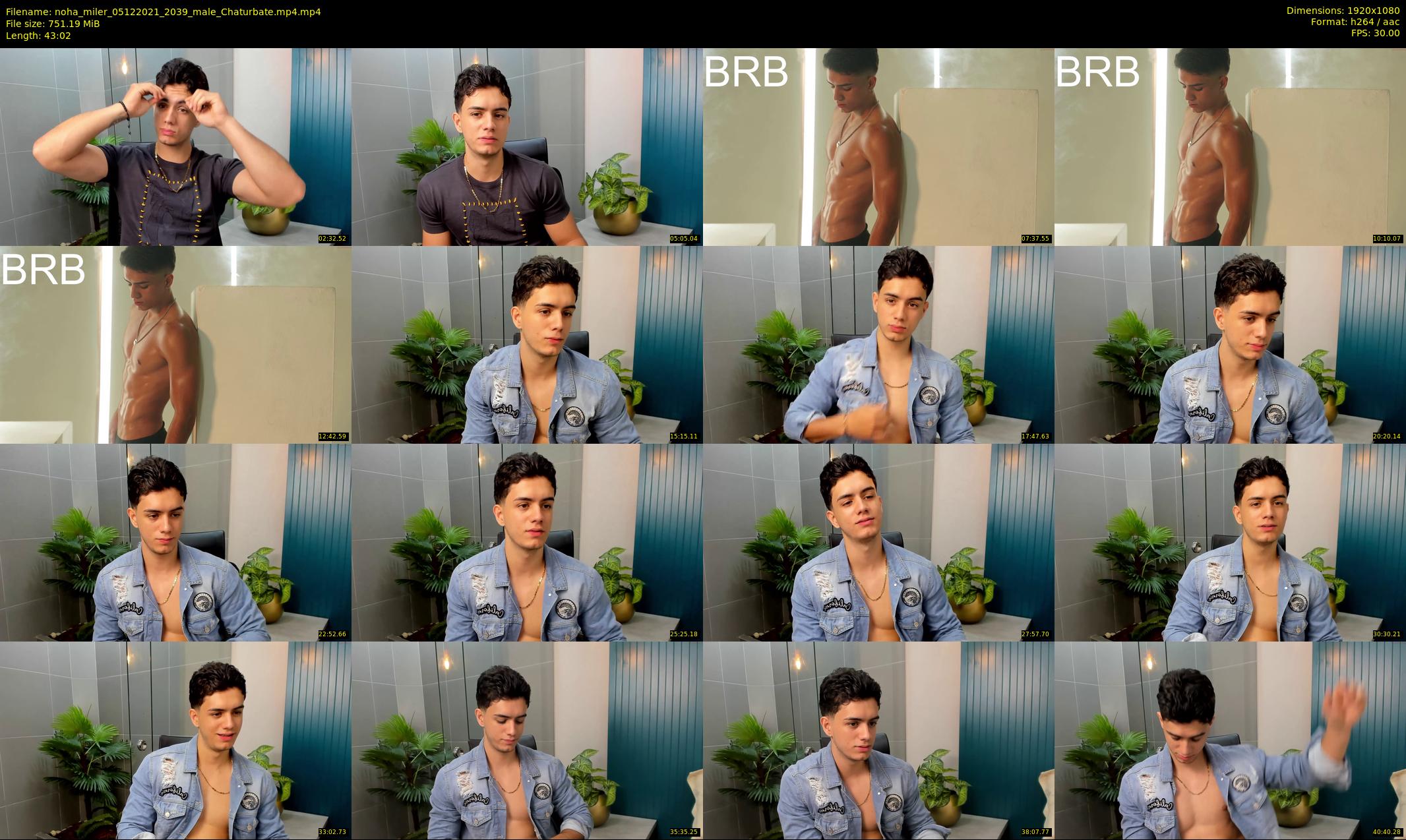 noha_miler — 44 minute Chaturbate male cam show recording, 1080p, Dec 5, 2021