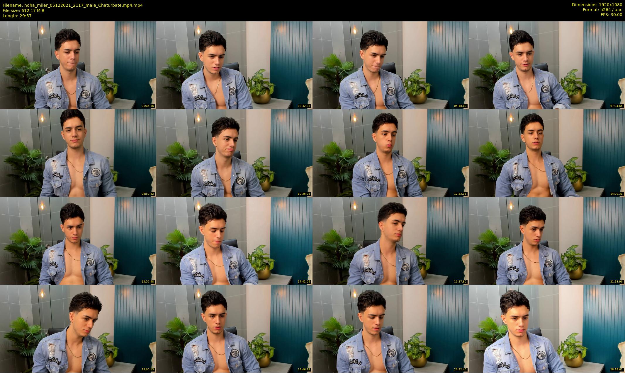 noha_miler — 30 minute Chaturbate male cam show recording, 1080p, Dec 5, 2021