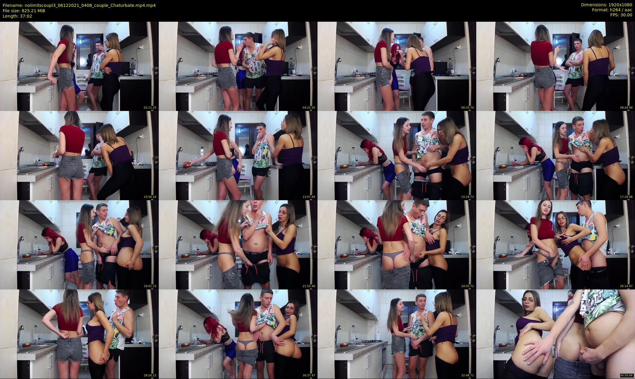 nolimitscoupl3 — 38 minute Chaturbate couple cam show recording, 1080p, Dec 6, 2021