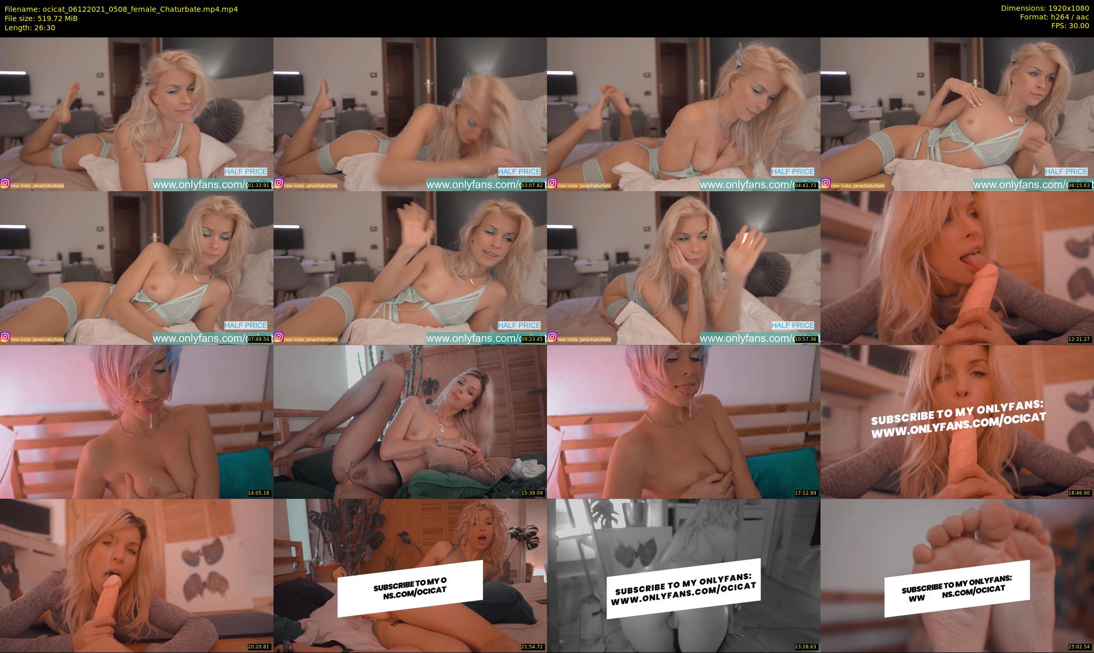 ocicat — 27 minute Chaturbate female cam show recording, 1080p, Dec 6, 2021