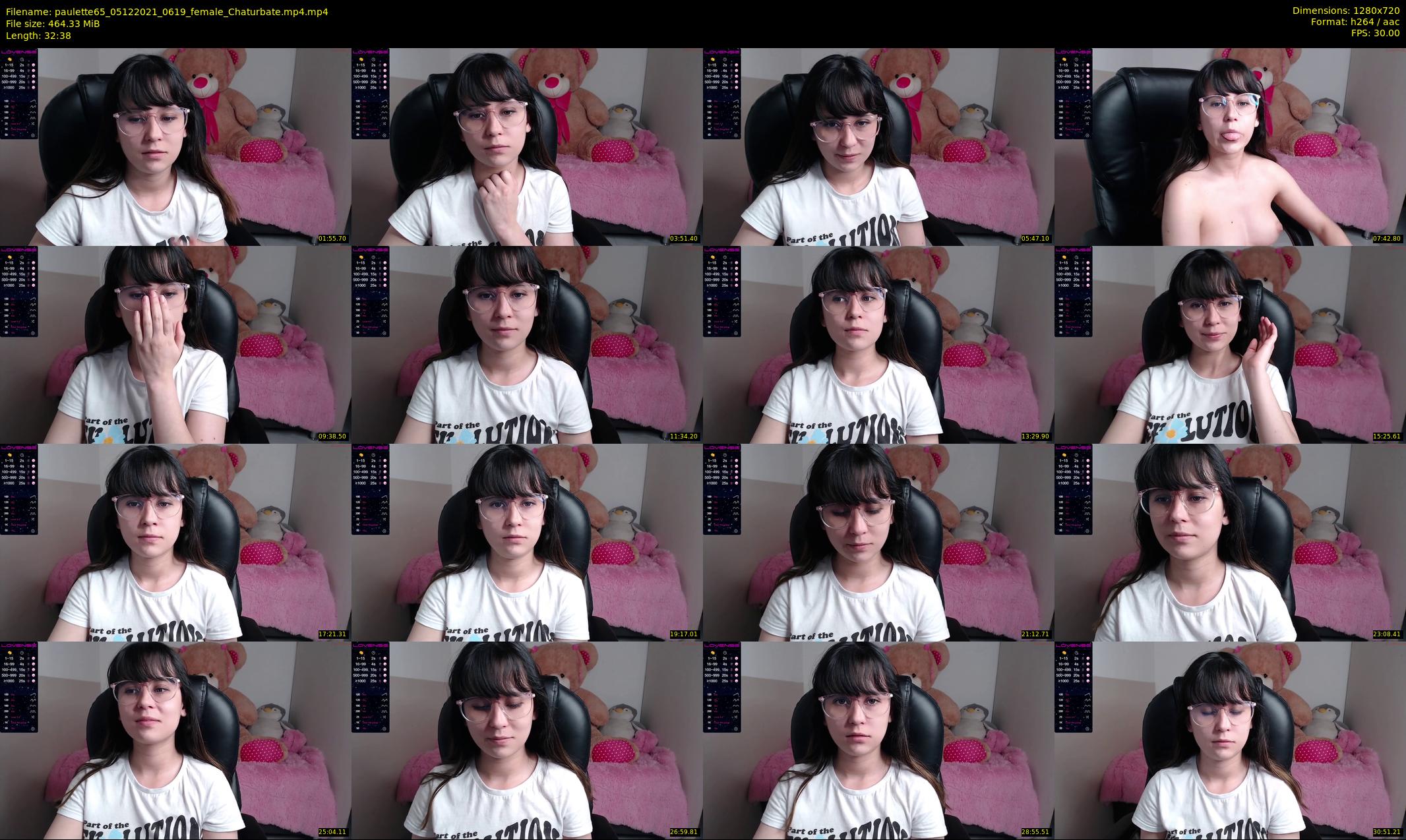 paulette65 — 33 minute Chaturbate female cam show recording, 720p, Dec 5, 2021