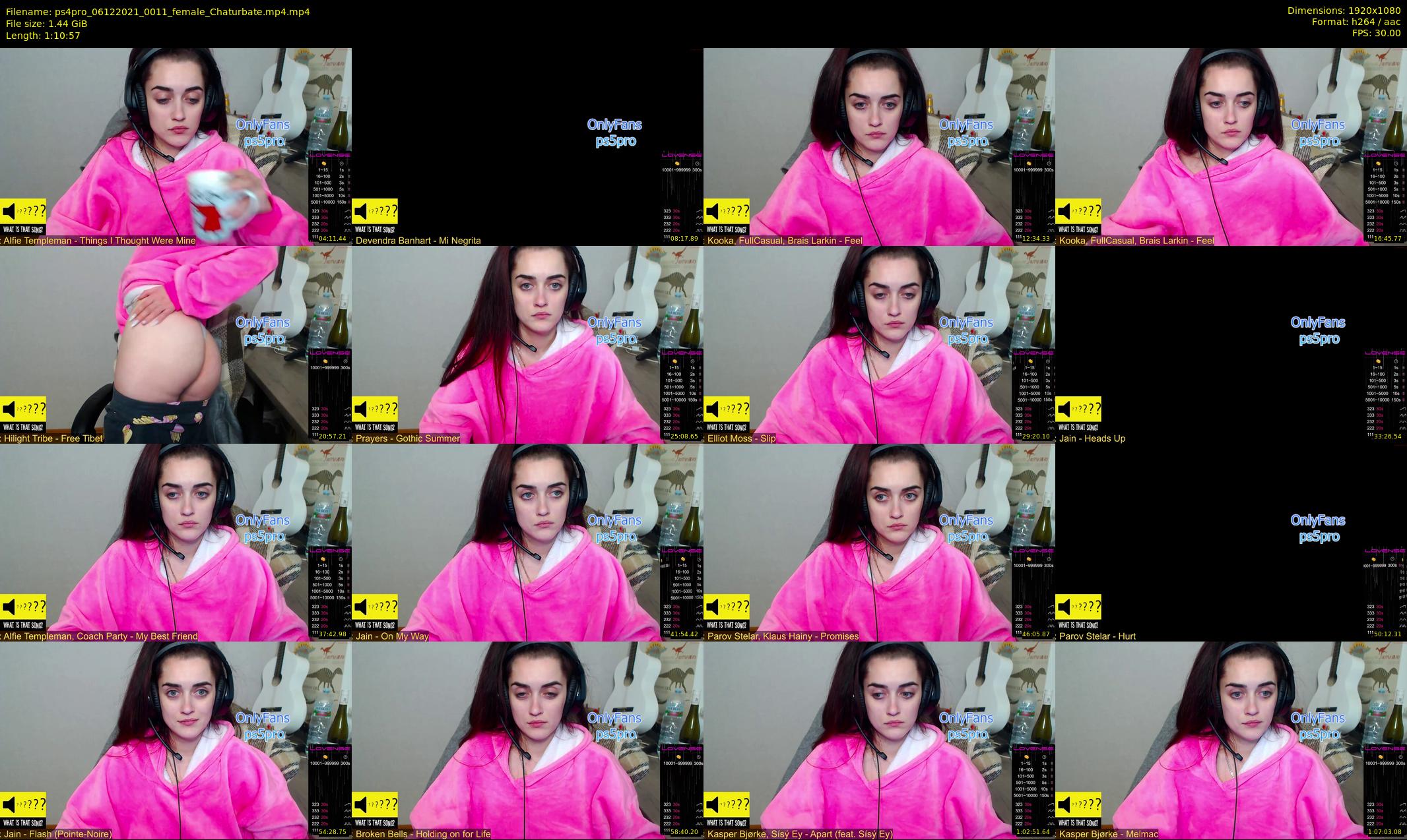 ps4pro — 71 minute Chaturbate female cam show recording, 1080p, Dec 6, 2021