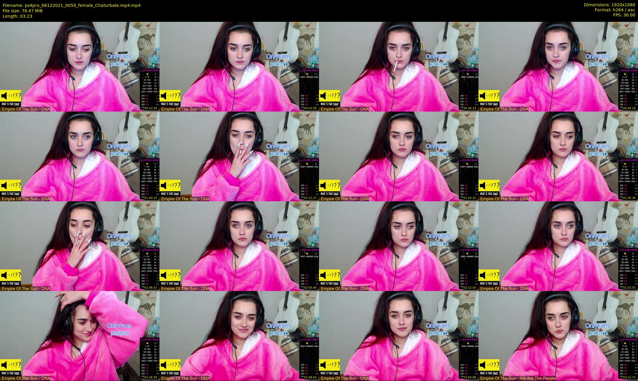 ps4pro — 4 minute Chaturbate female cam show recording, 1080p, Dec 6, 2021