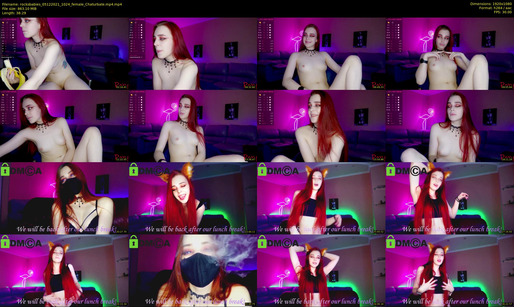 rocksbabies — 39 minute Chaturbate female cam show recording, 1080p, Dec 5, 2021