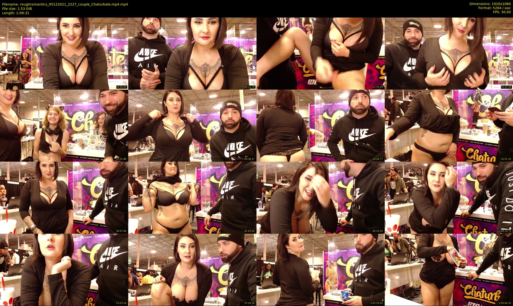 roughromantics — 70 minute Chaturbate couple cam show recording, 1080p, Dec 5, 2021