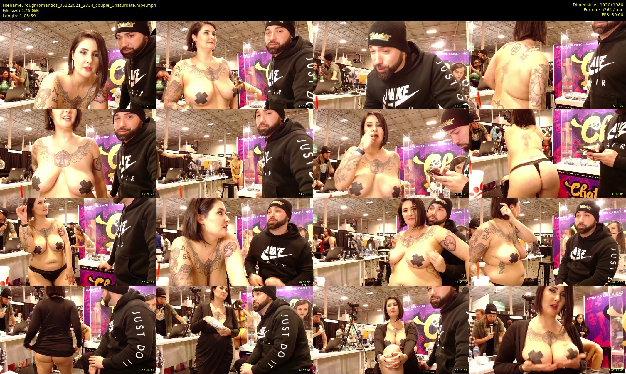 roughromantics — 66 minute Chaturbate couple cam show recording, 1080p, Dec 5, 2021