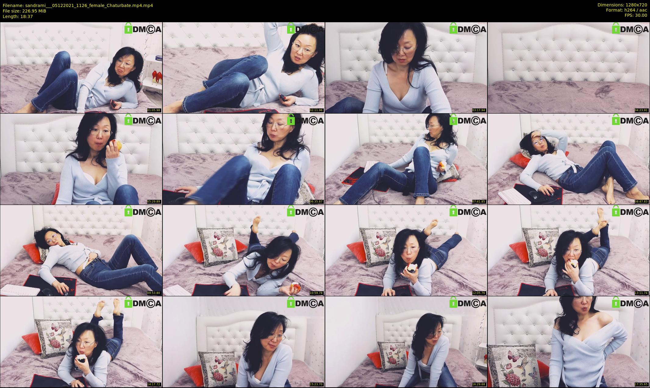 sandrami__ — 19 minute Chaturbate female cam show recording, 720p, Dec 5, 2021