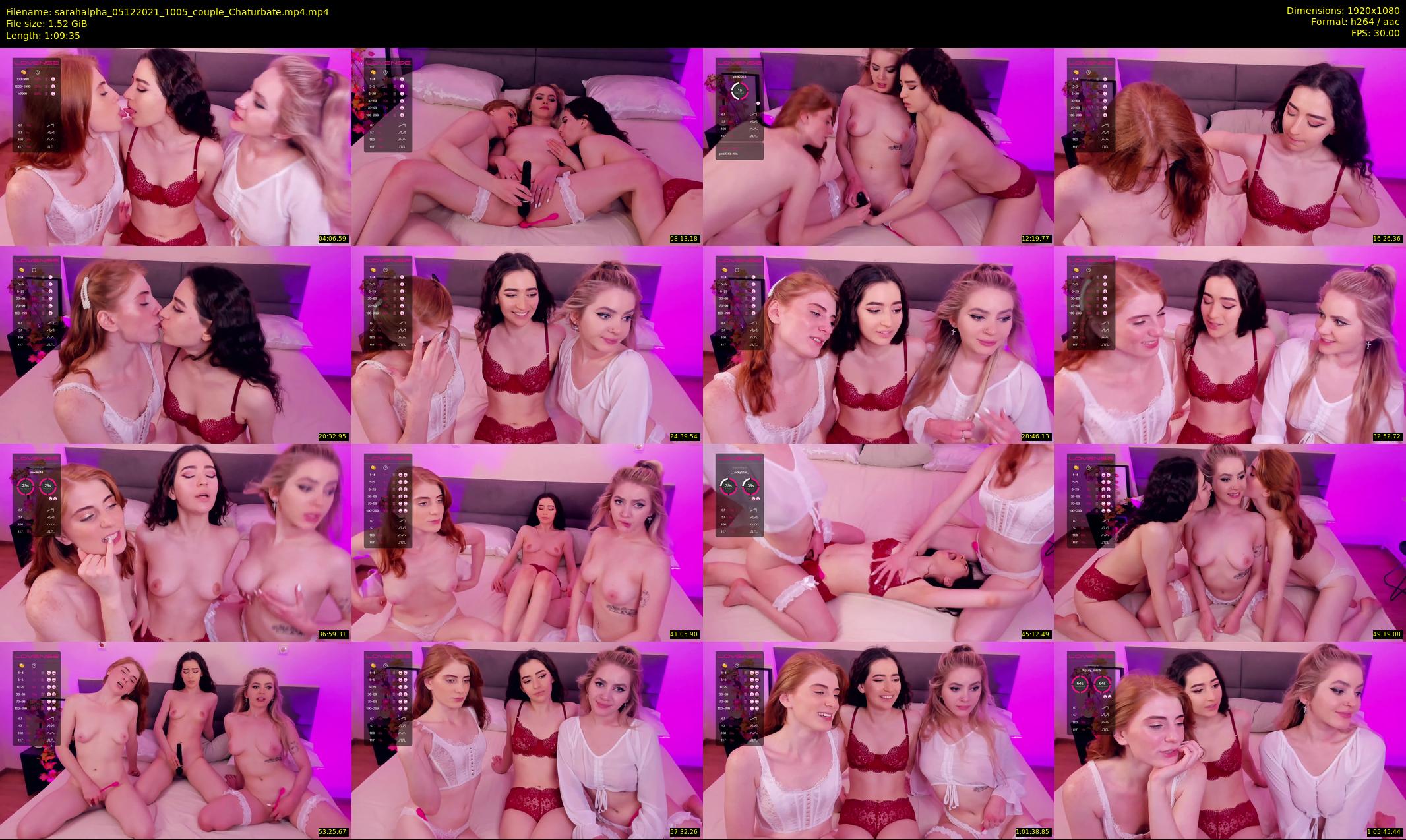 sarahalpha — 70 minute Chaturbate couple cam show recording, 1080p, Dec 5, 2021
