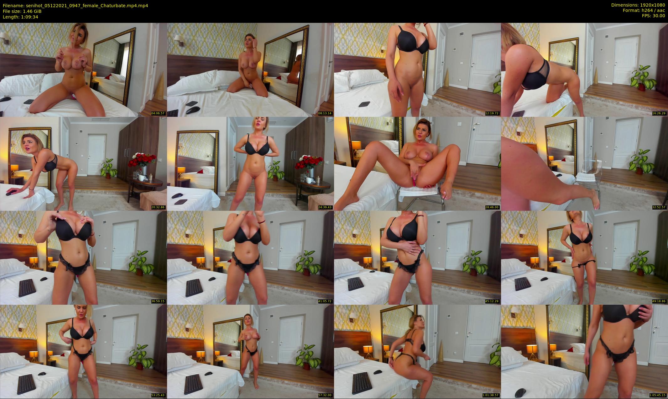 senihot — 70 minute Chaturbate female cam show recording, 1080p, Dec 5, 2021