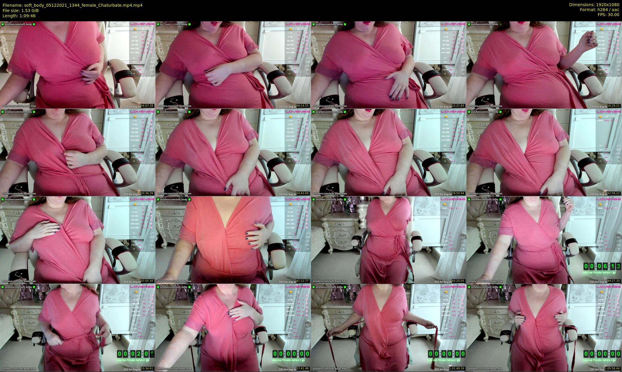soft_body — 70 minute Chaturbate female cam show recording, 1080p, Dec 5, 2021