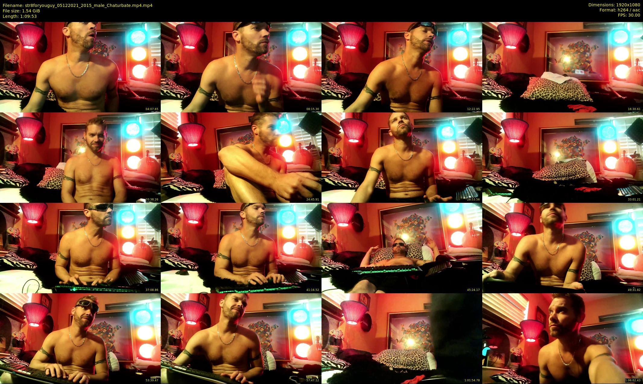 str8foryouguy — 70 minute Chaturbate male cam show recording, 1080p, Dec 5, 2021