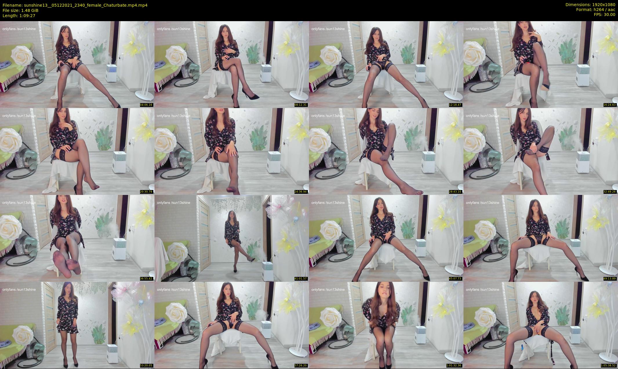 sunshine13_ — 70 minute Chaturbate female cam show recording, 1080p, Dec 5, 2021