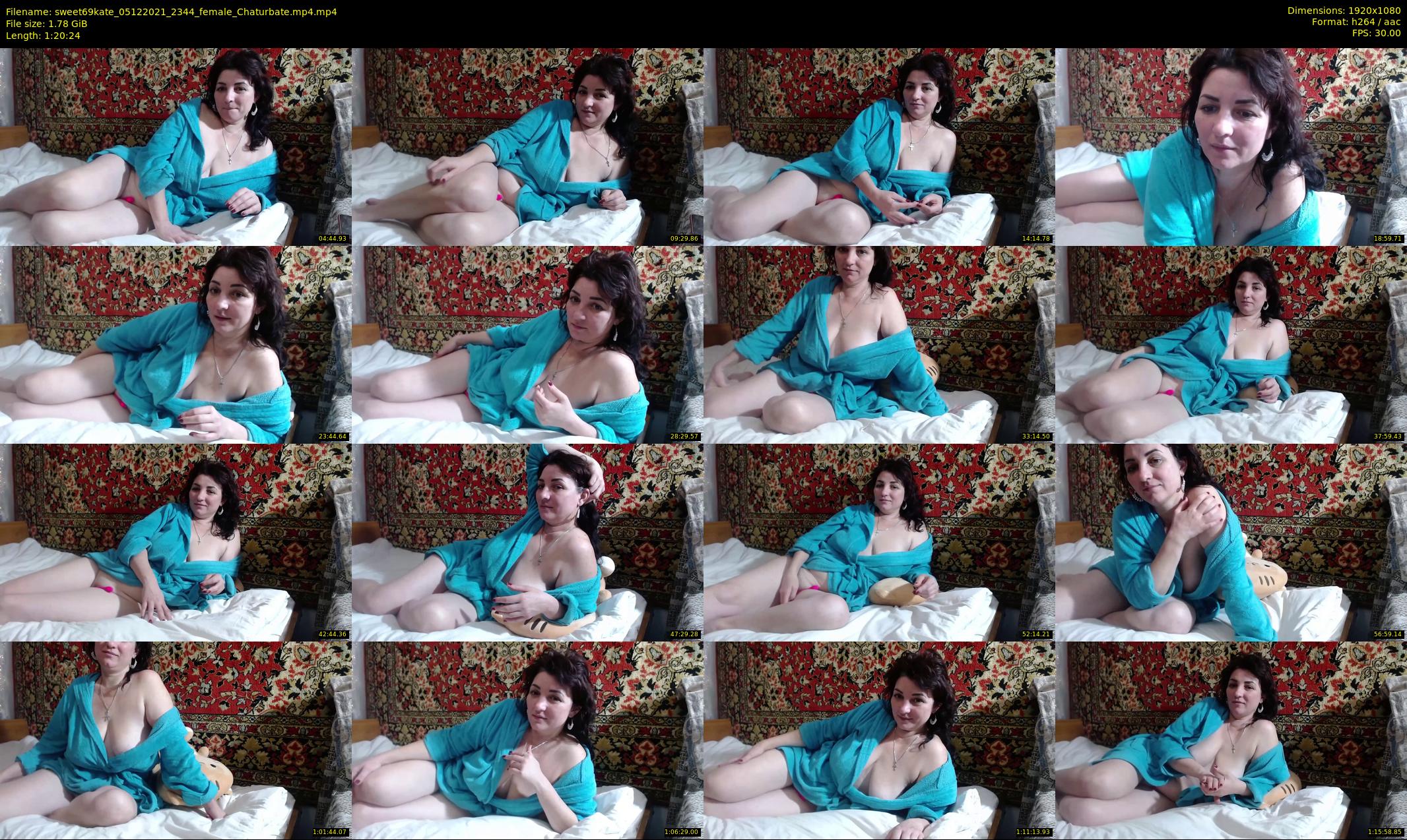 sweet69kate — 81 minute Chaturbate female cam show recording, 1080p, Dec 5, 2021