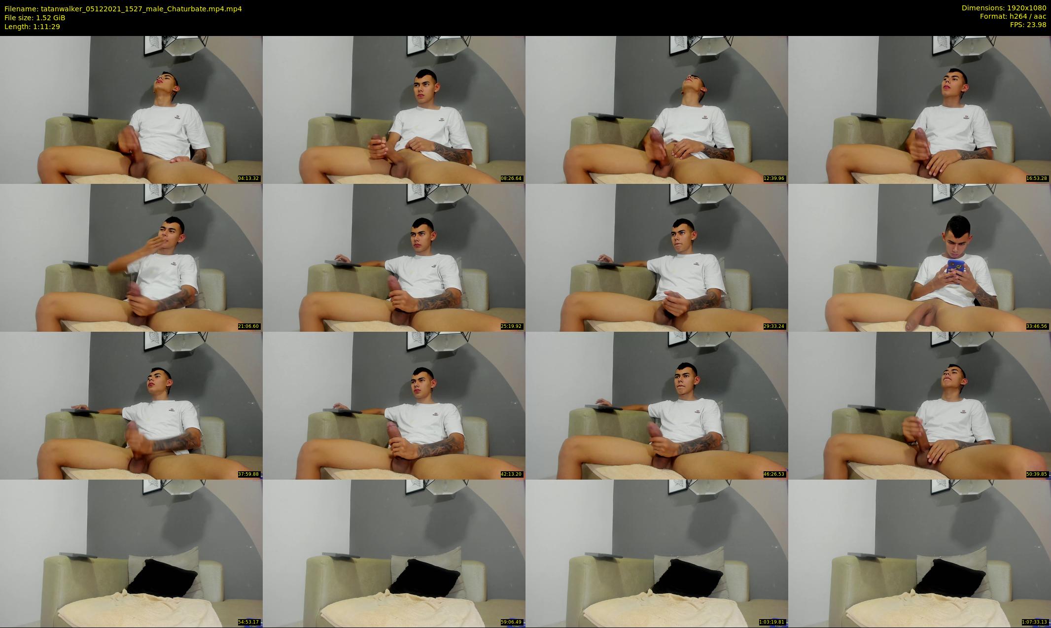 tatanwalker — 72 minute Chaturbate male cam show recording, 1080p, Dec 5, 2021