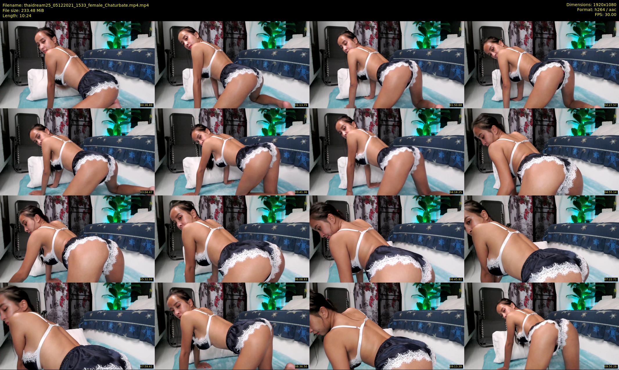 thaidream25 — 11 minute Chaturbate female cam show recording, 1080p, Dec 5, 2021