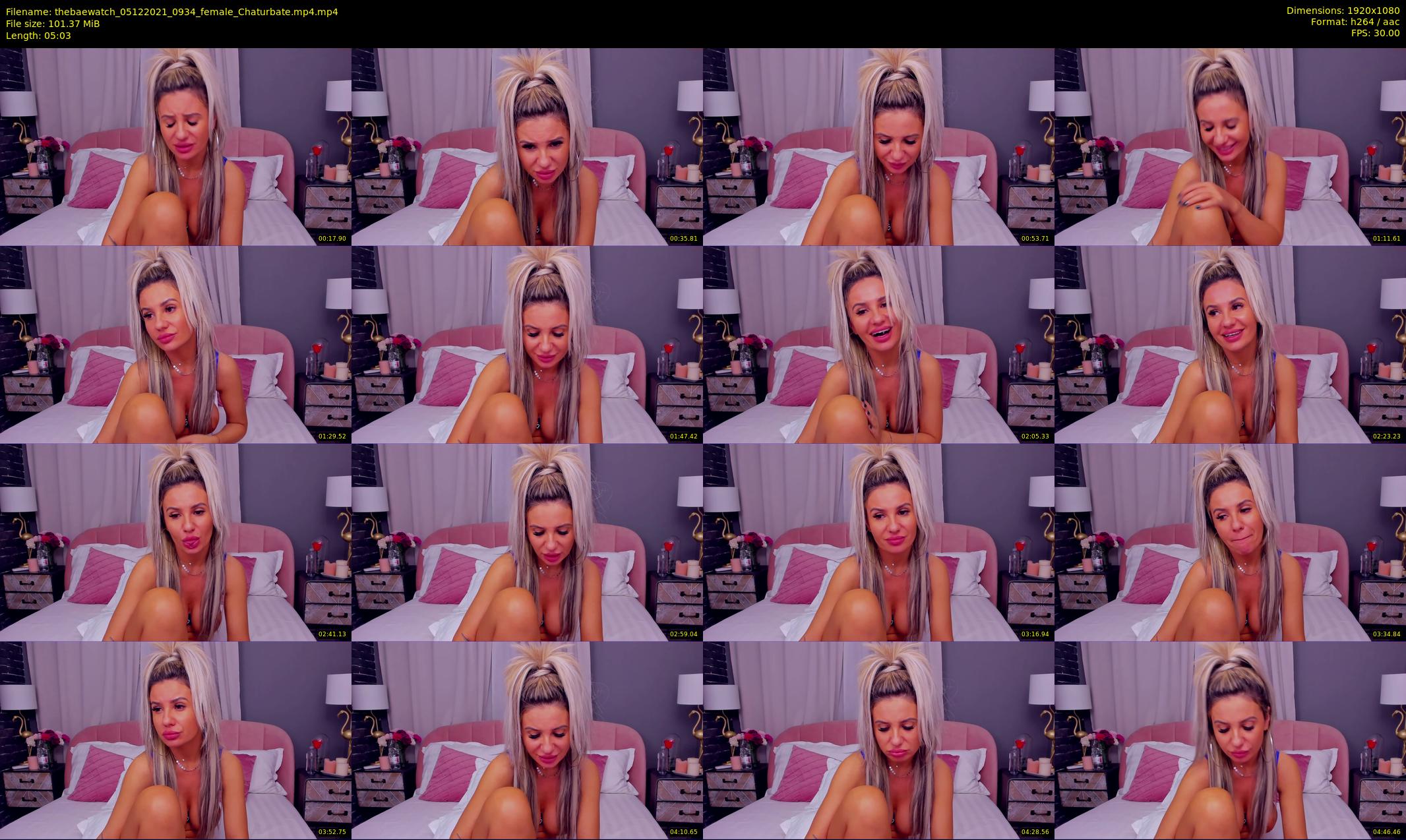 thebaewatch — 6 minute Chaturbate female cam show recording, 1080p, Dec 5, 2021