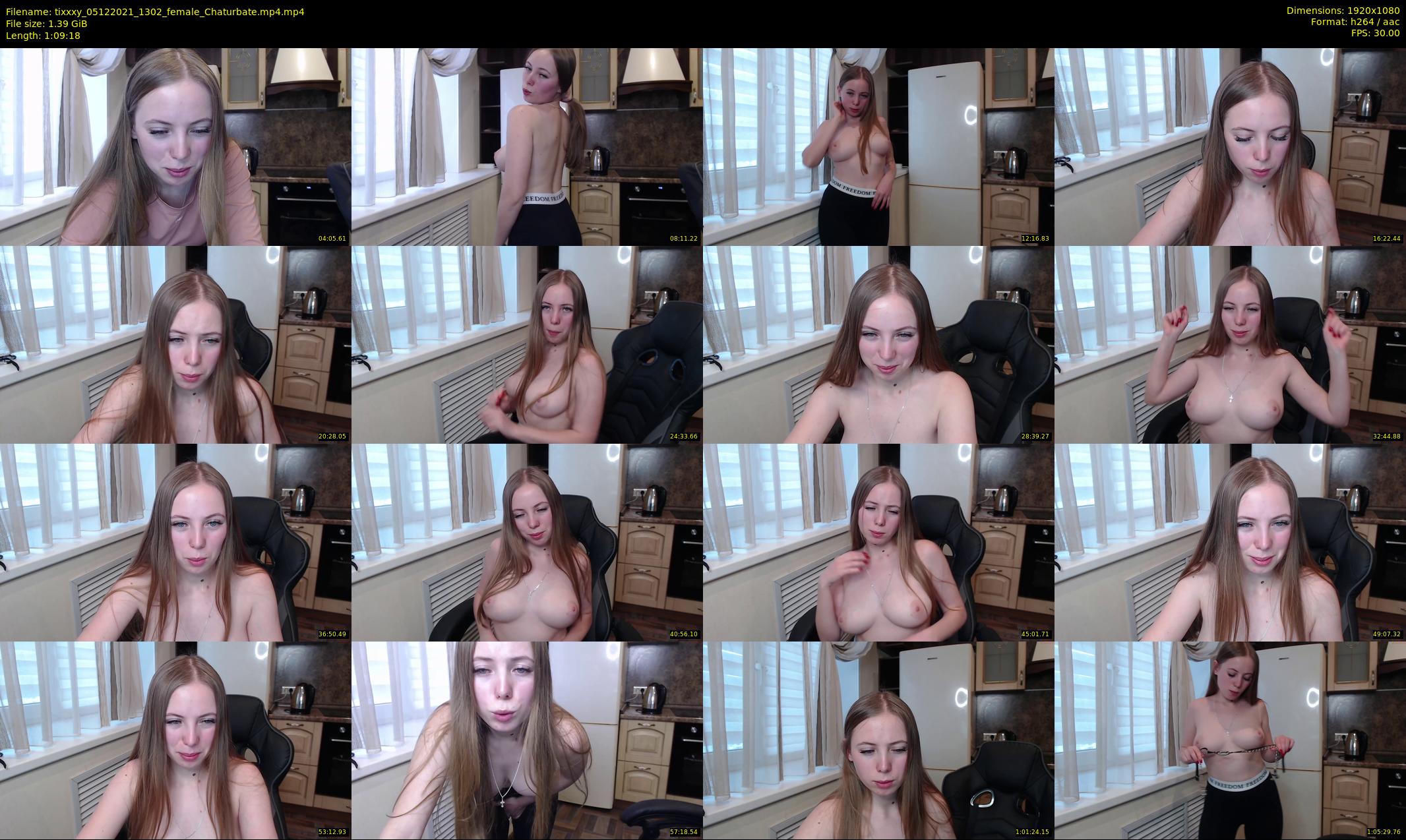 tixxxy — 70 minute Chaturbate female cam show recording, 1080p, Dec 5, 2021